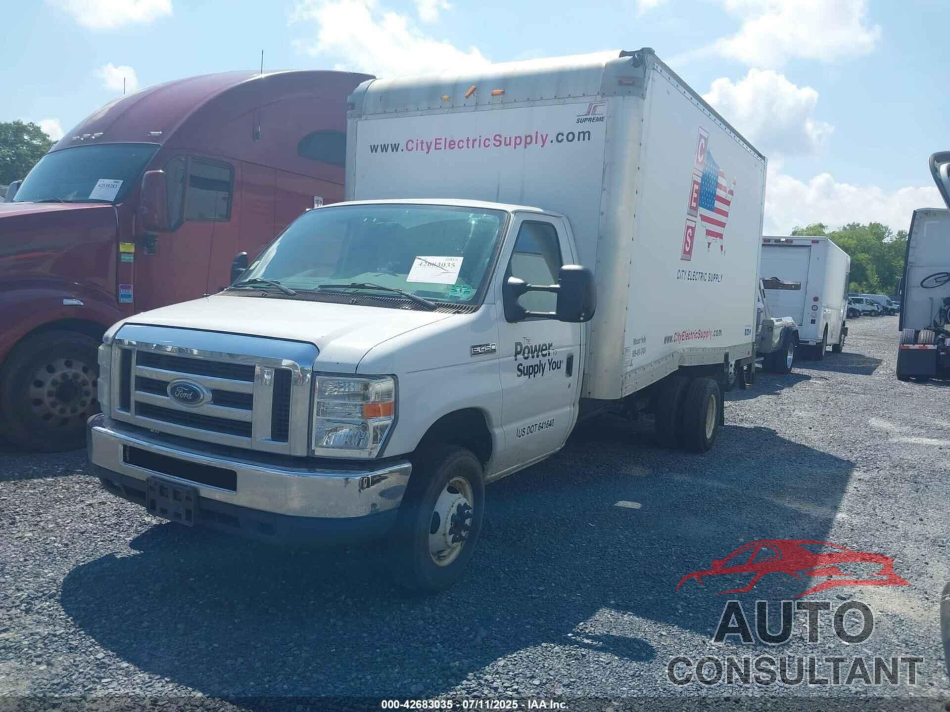 FORD E-450 CUTAWAY 2016 - 1FDXE4FS5GDC50168