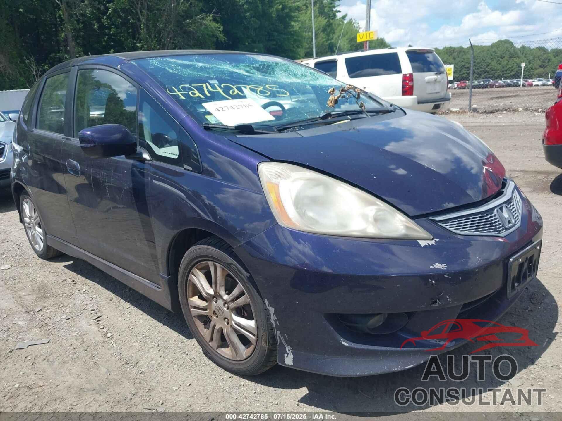 HONDA FIT 2010 - JHMGE8H42AC007620