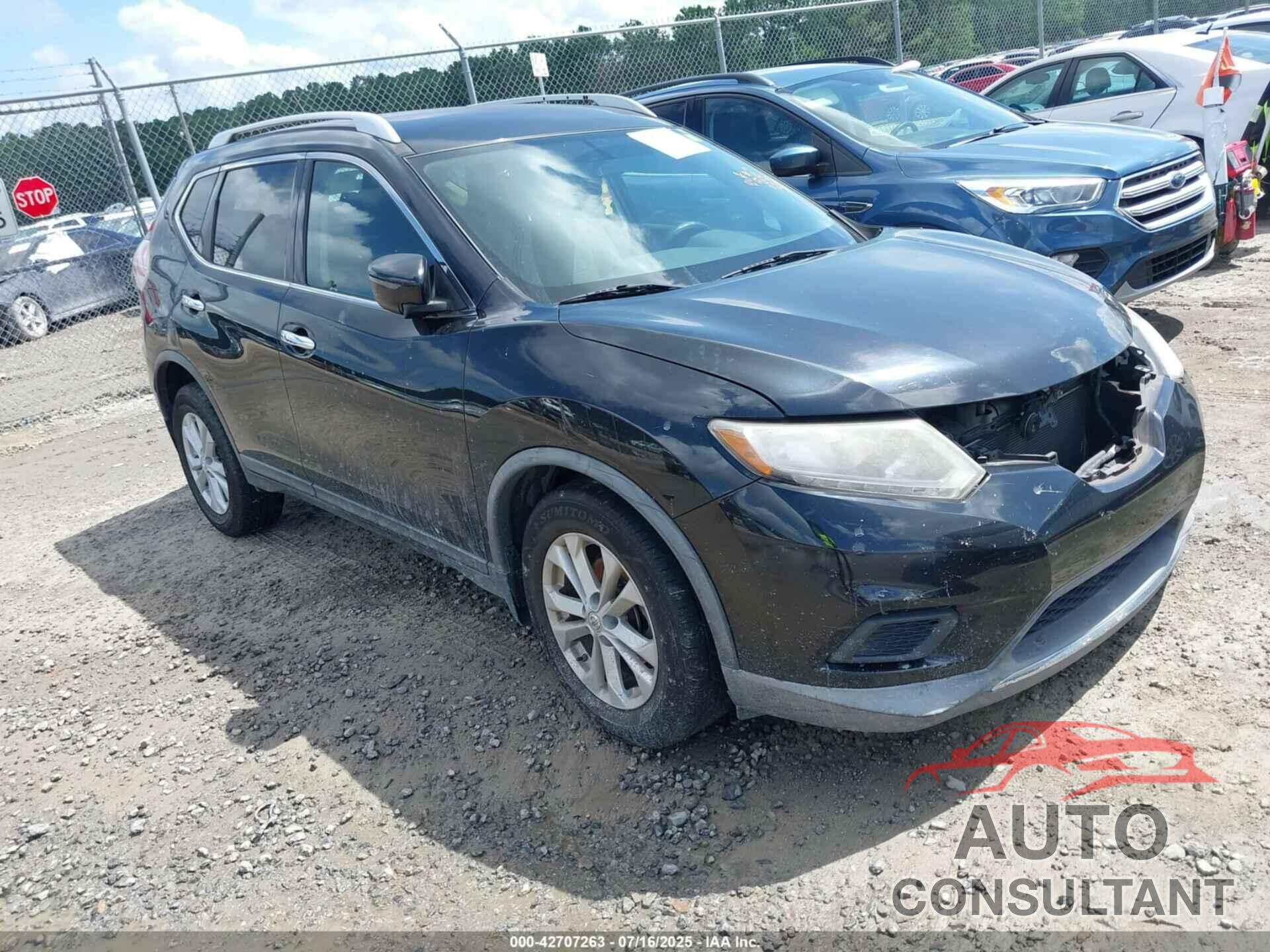 NISSAN ROGUE 2016 - KNMAT2MT3GP662166