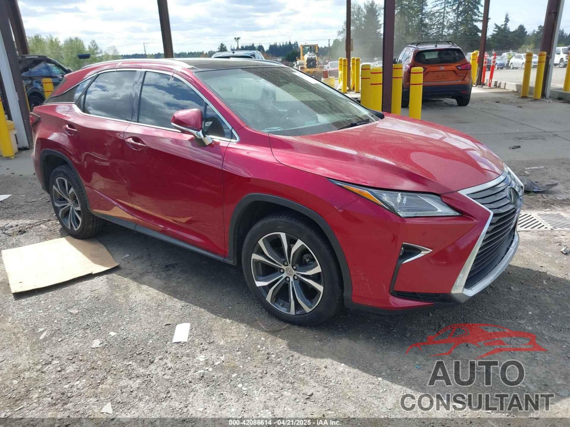 LEXUS RX 350 2017 - 2T2BZMCA0HC118007