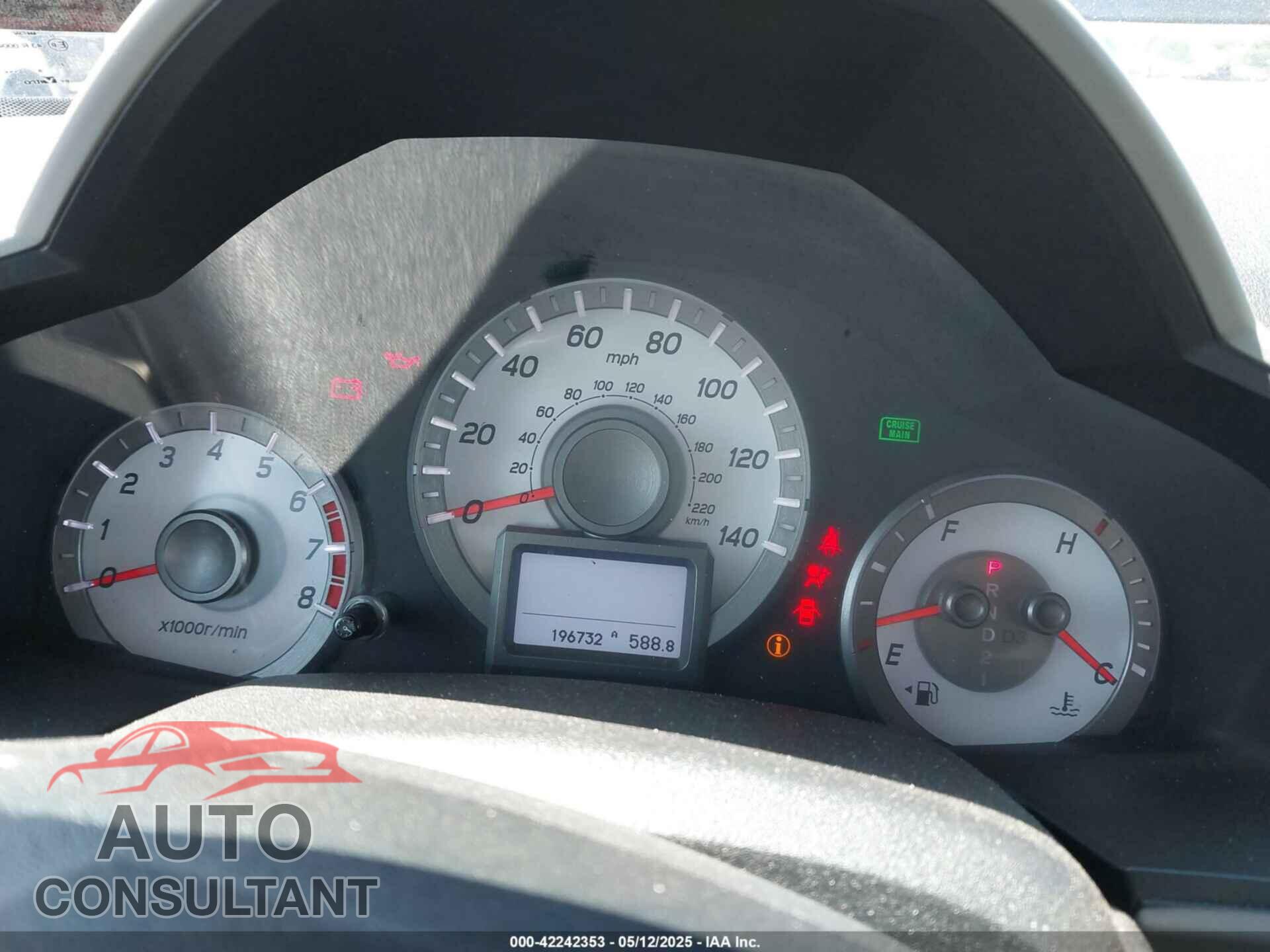 HONDA PILOT 2013 - 5FNYF4H97DB052793