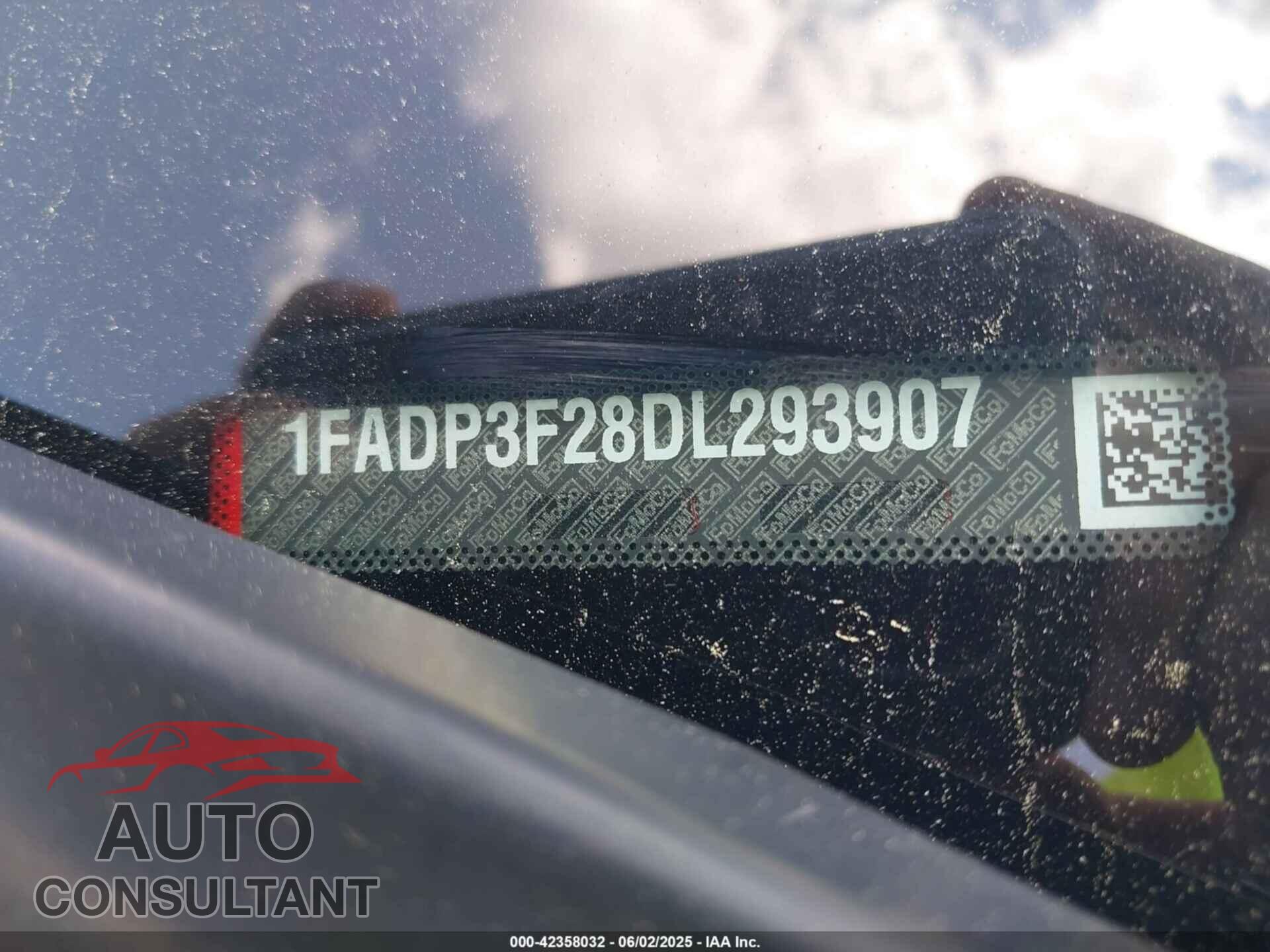 FORD FOCUS 2013 - 1FADP3F28DL293907
