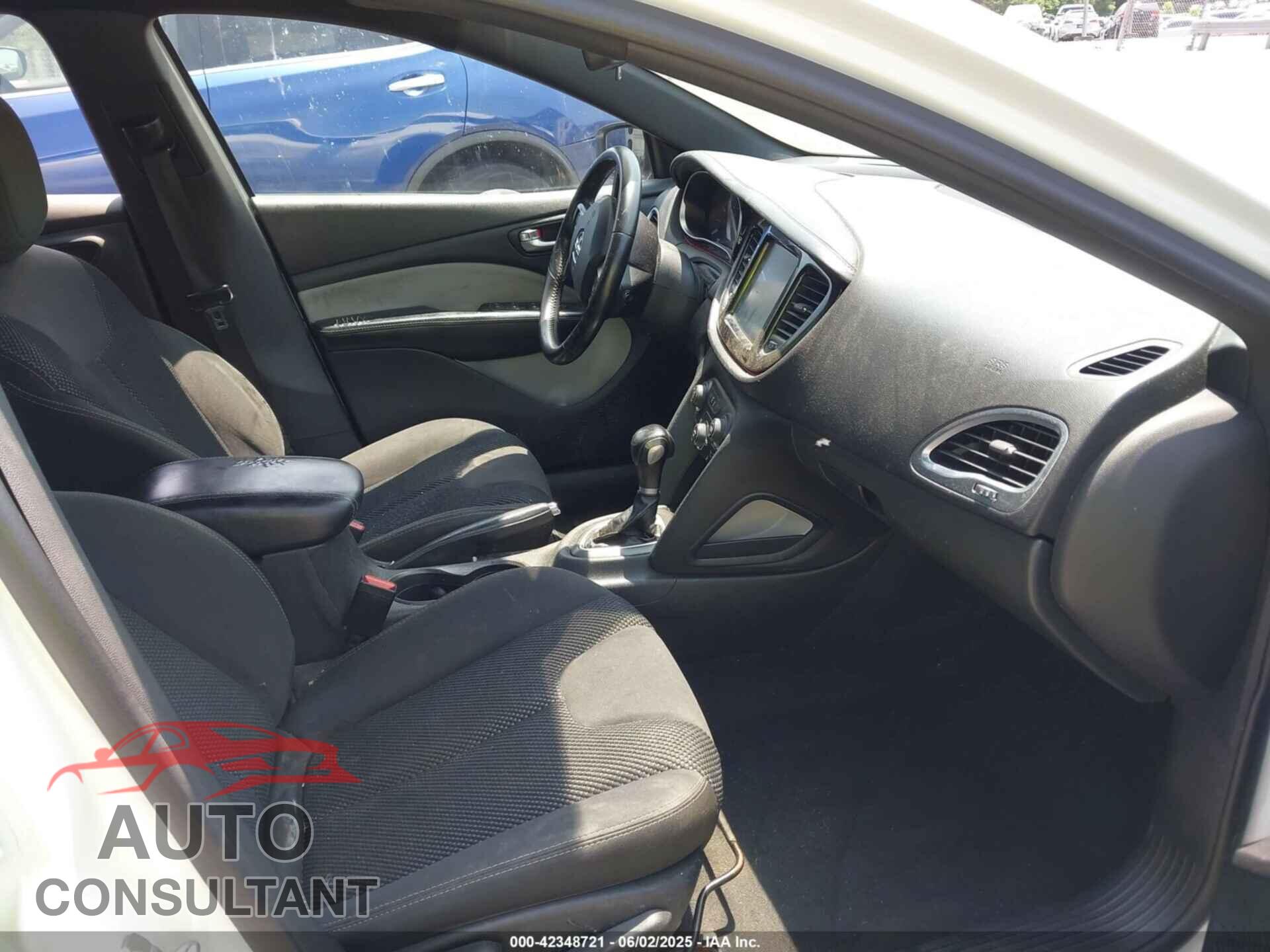 DODGE DART 2015 - 1C3CDFBB6FD435176