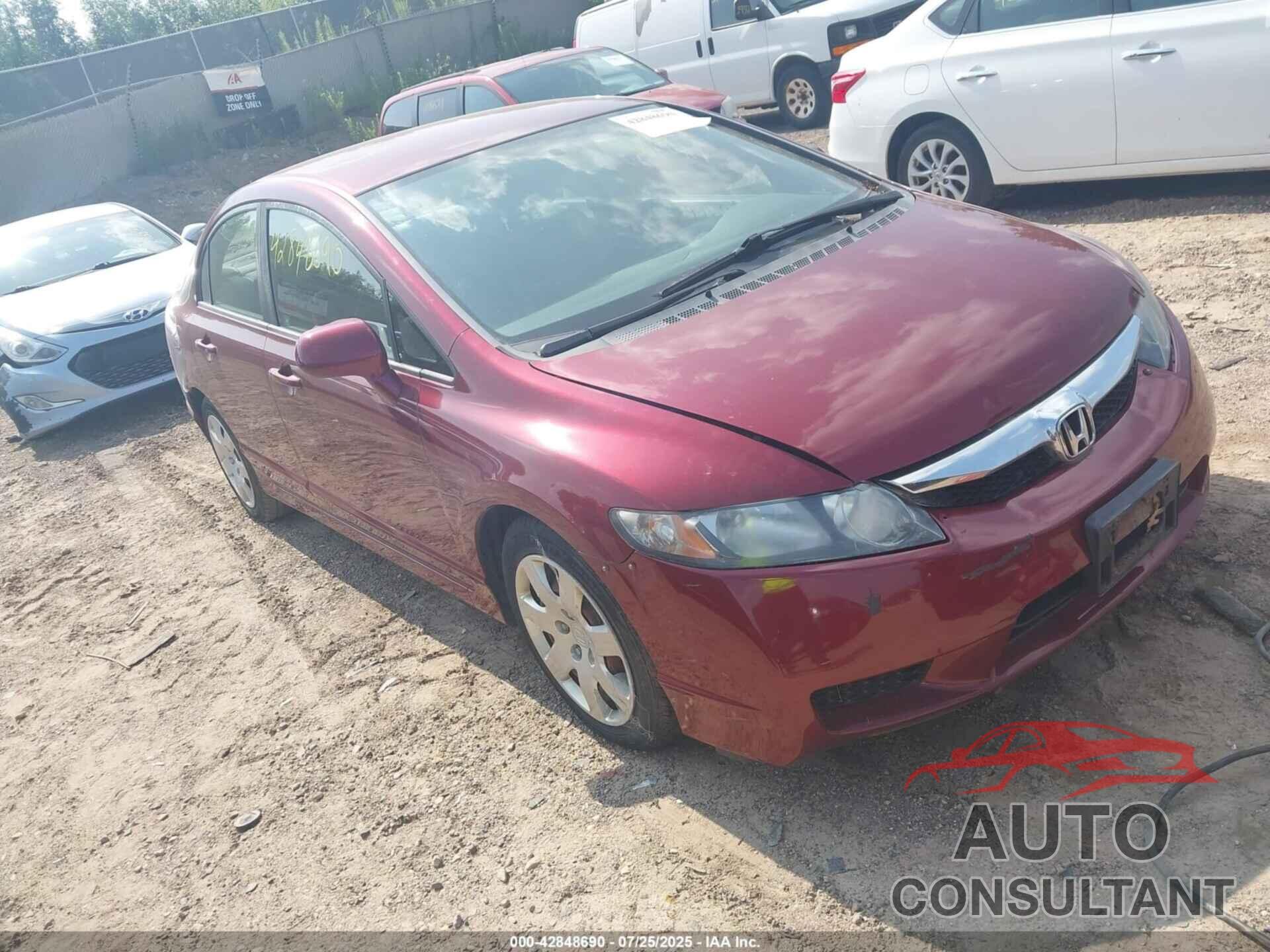 HONDA CIVIC 2010 - 19XFA1F53AE057141