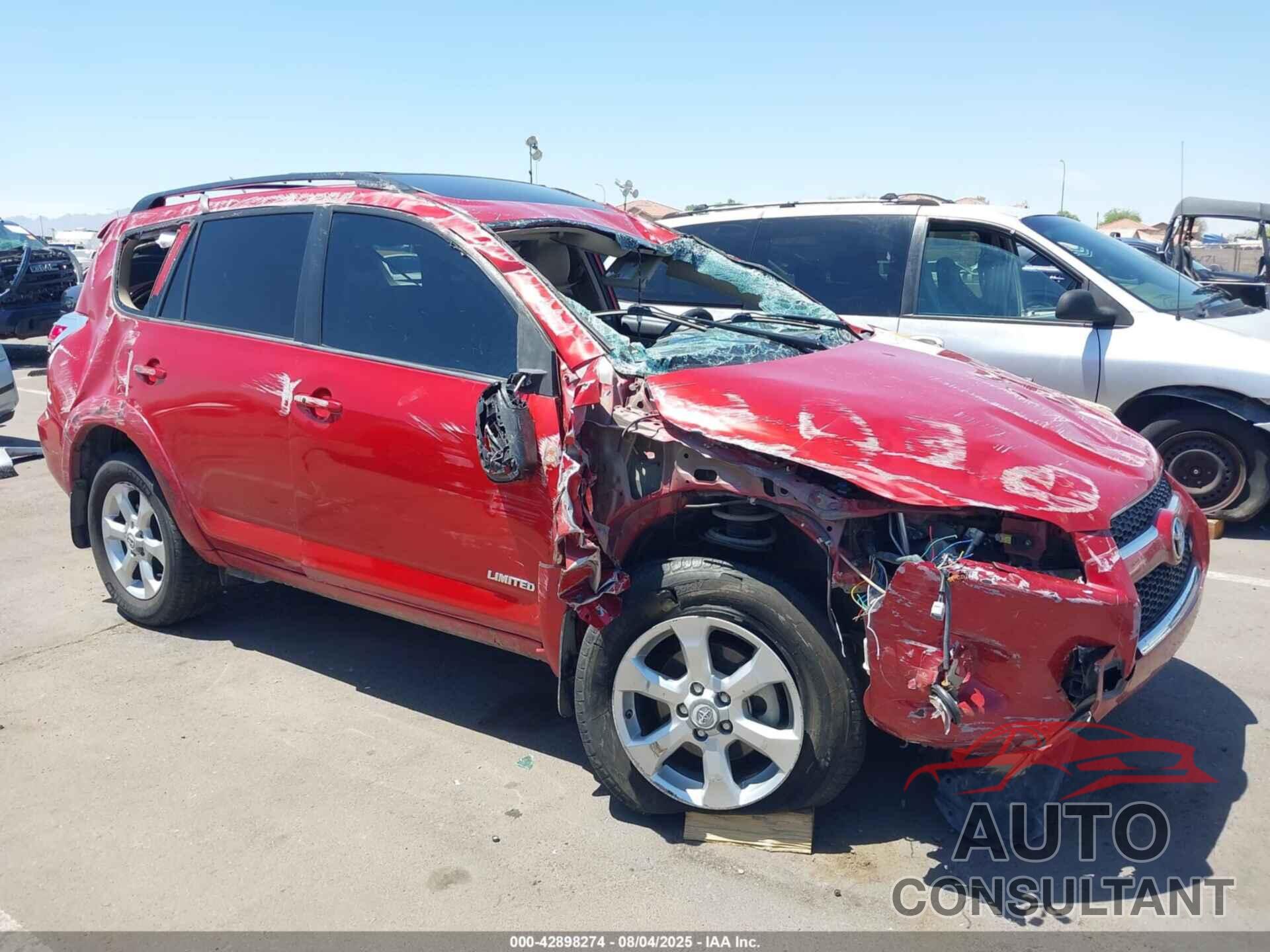 TOYOTA RAV4 2010 - 2T3YK4DV6AW008160