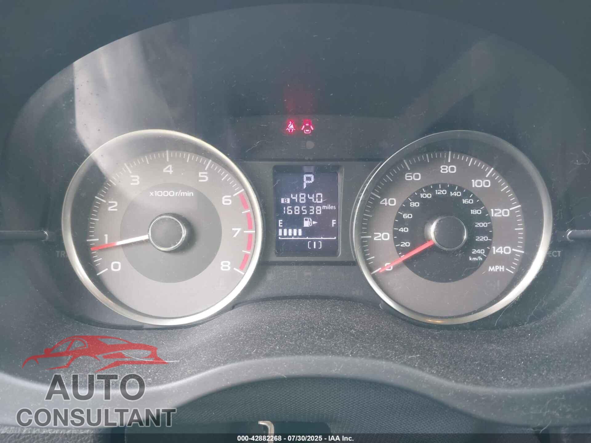 SUBARU FORESTER 2015 - JF2SJGDCXFH563295