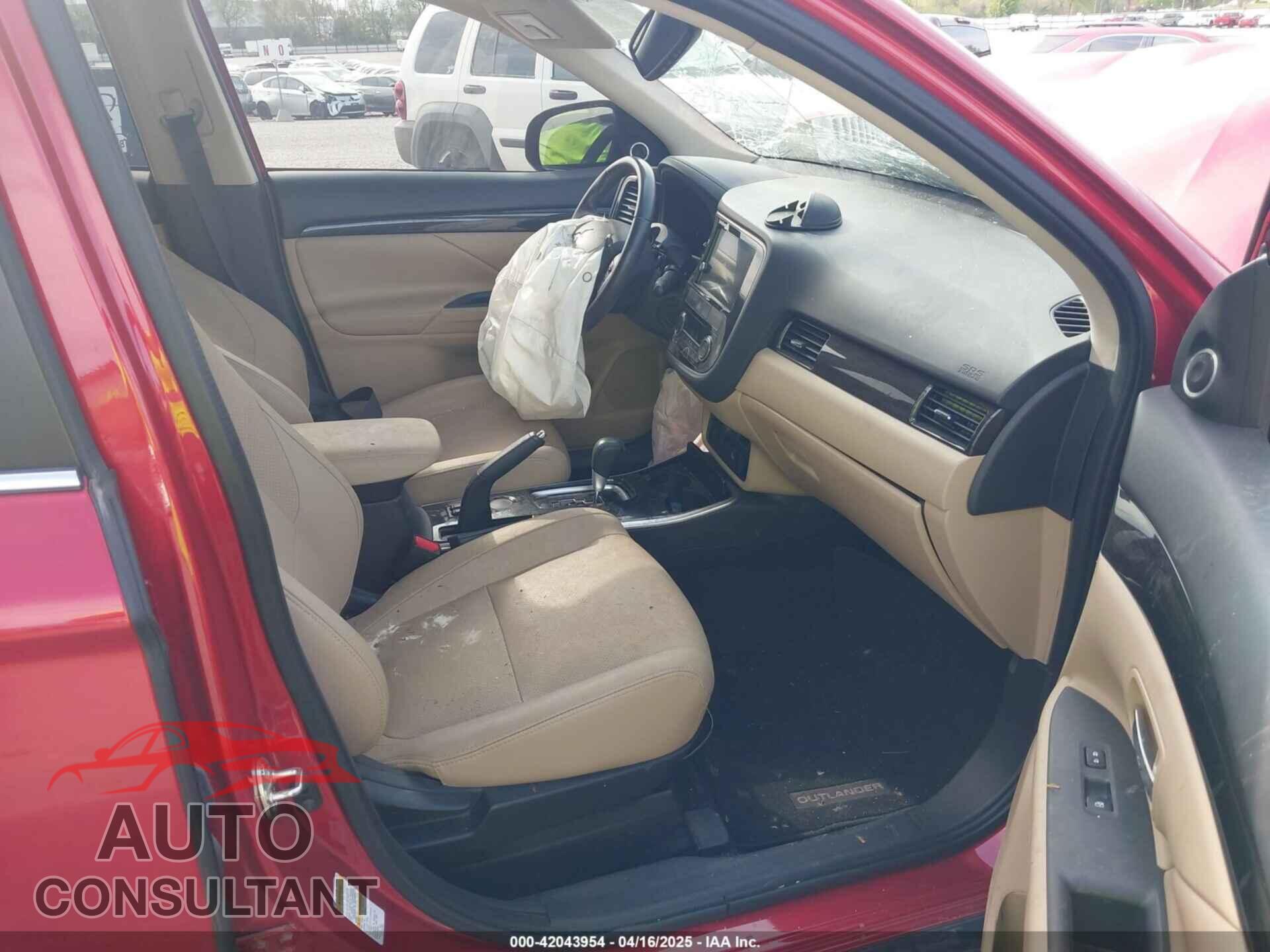 MITSUBISHI OUTLANDER 2017 - JA4AD3A39HZ029663