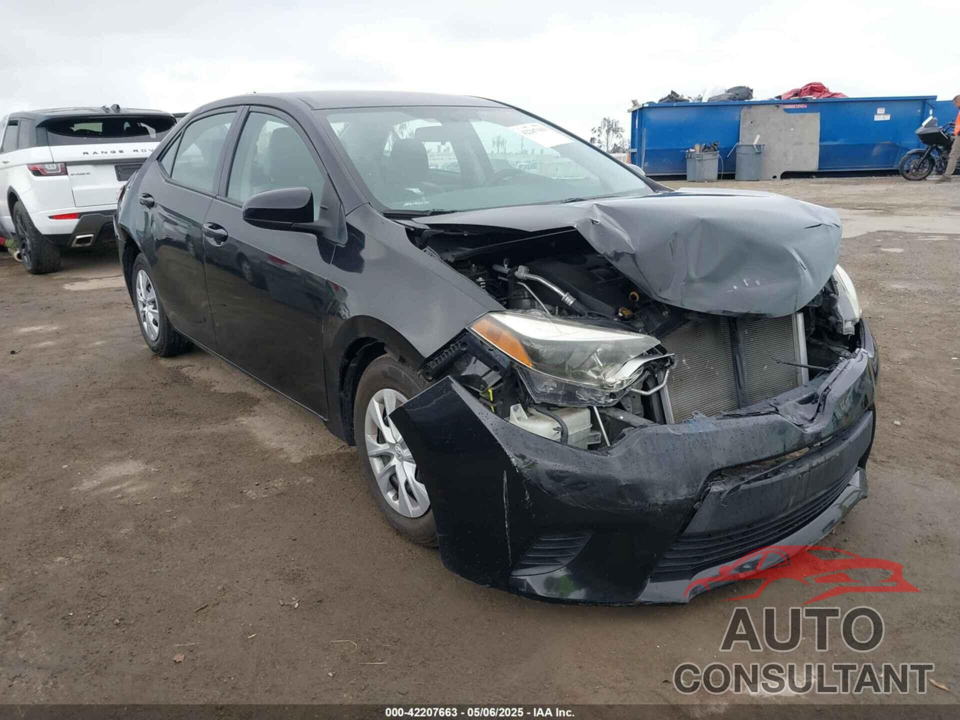 TOYOTA COROLLA 2014 - 5YFBURHE8EP116920
