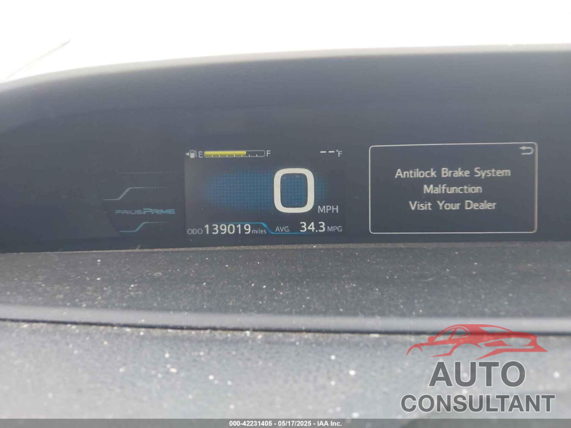 TOYOTA PRIUS PRIME 2019 - JTDKARFP9K3113543