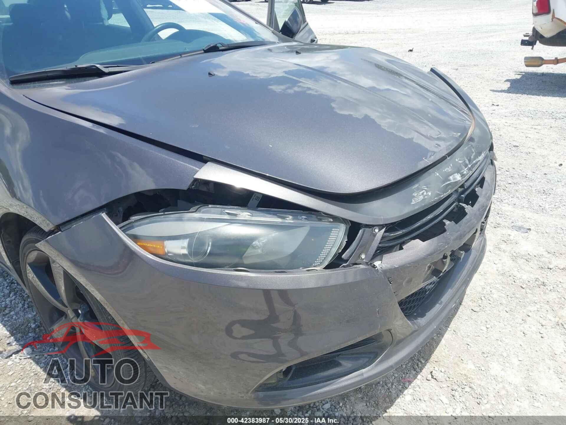 DODGE DART 2015 - 1C3CDFBB0FD391529