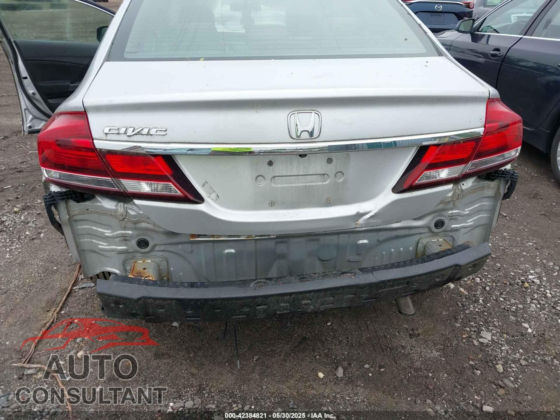 HONDA CIVIC 2013 - 19XFB2F52DE217419
