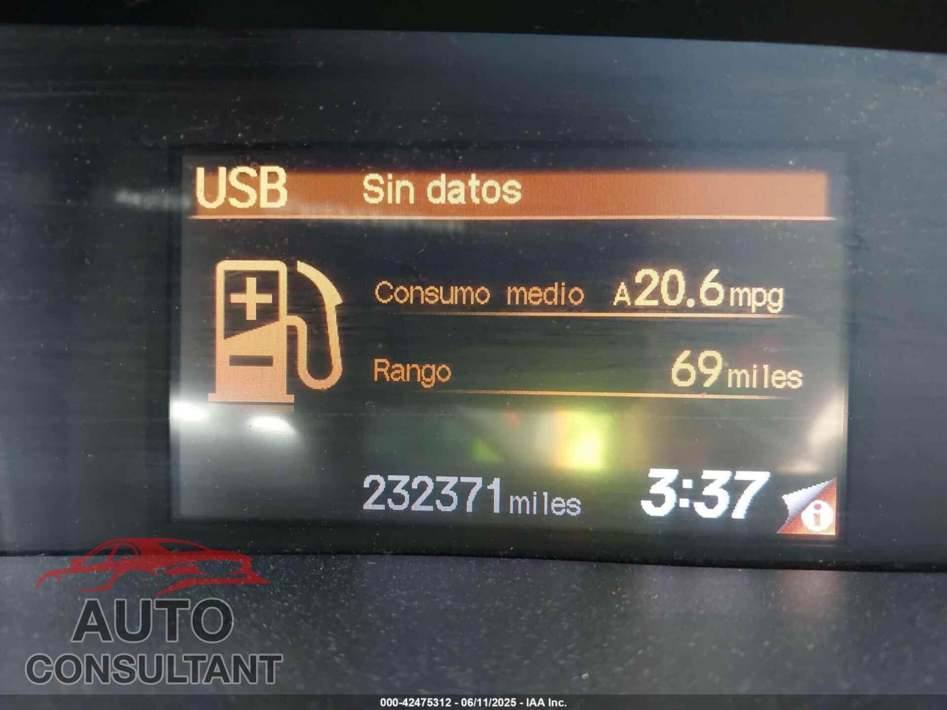 HONDA CIVIC 2012 - 2HGFB2F62CH322331