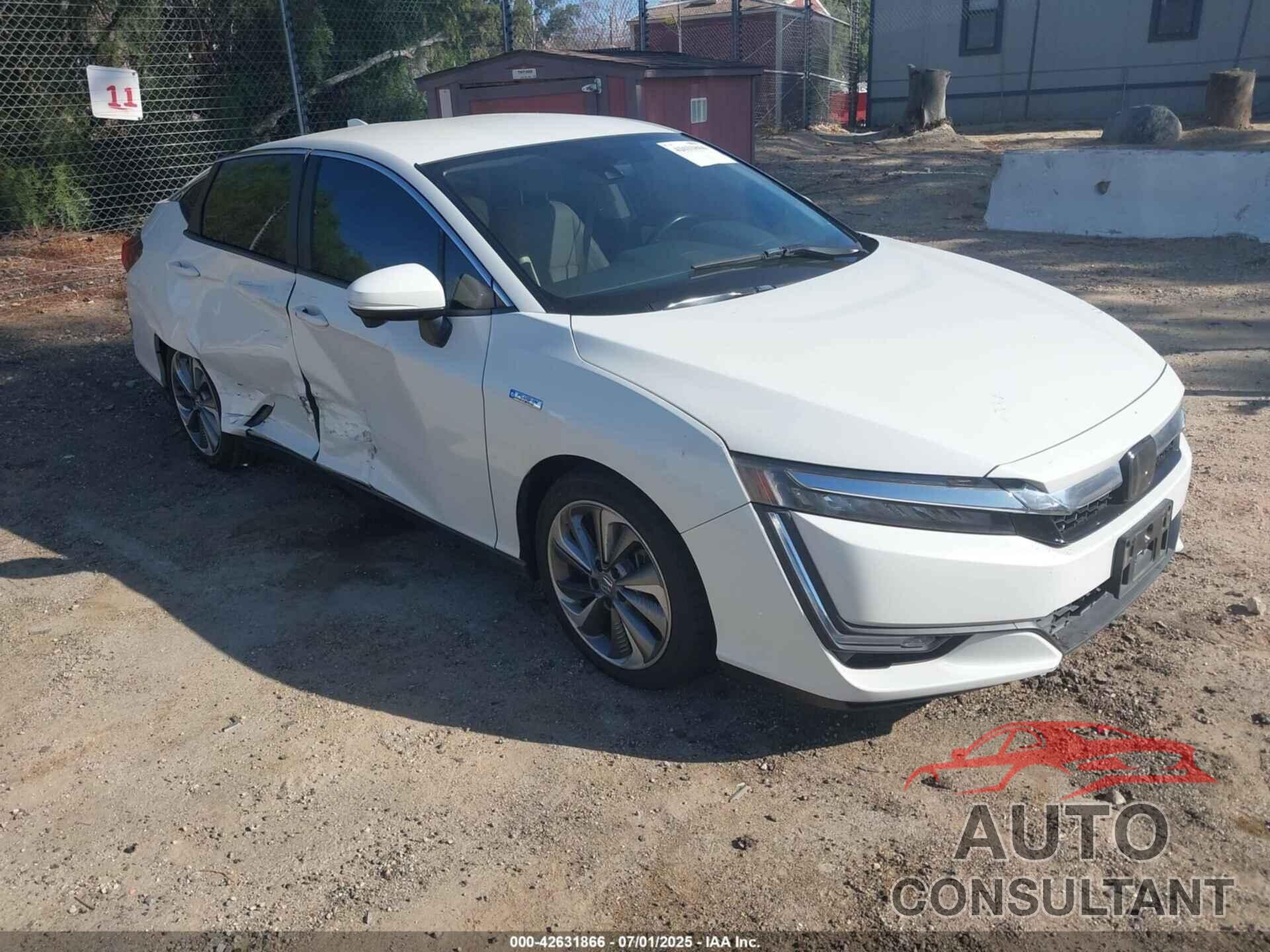 HONDA CLARITY 2018 - JHMZC5F32JC011027