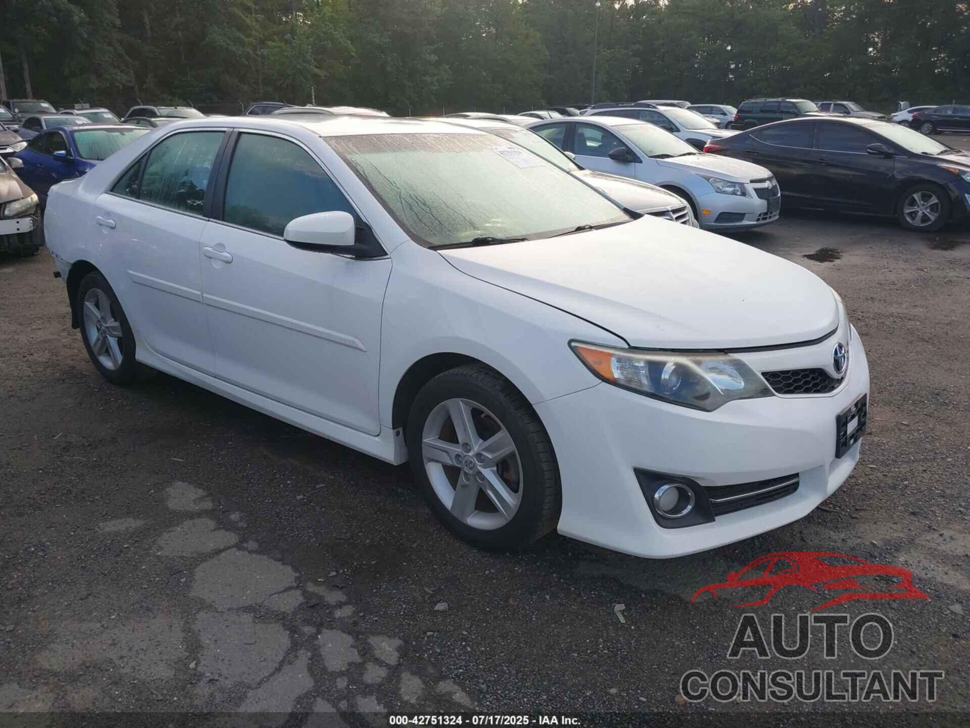 TOYOTA CAMRY 2014 - 4T1BF1FK0EU805997
