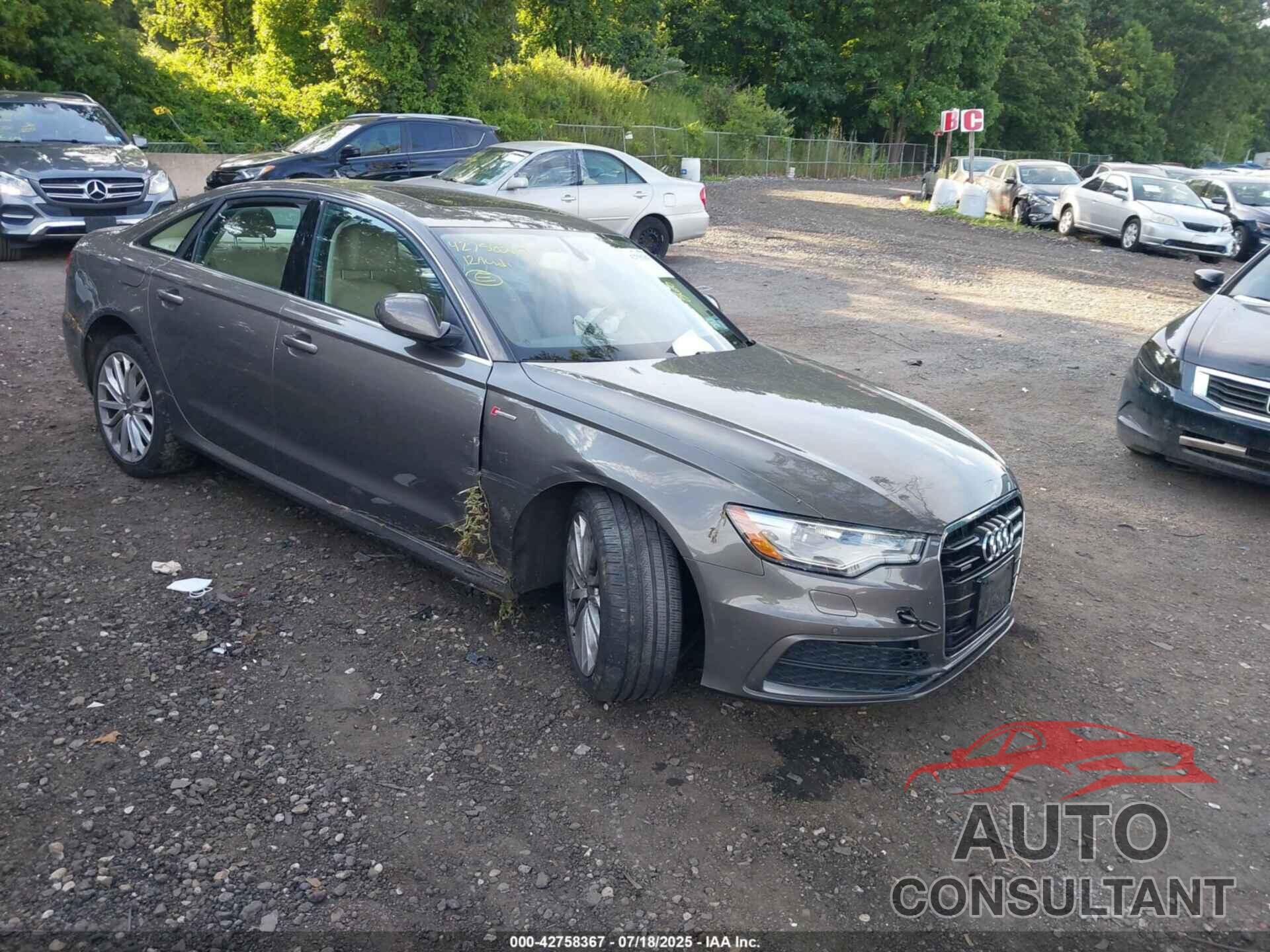 AUDI A6 2012 - WAUBGAFC8CN023297