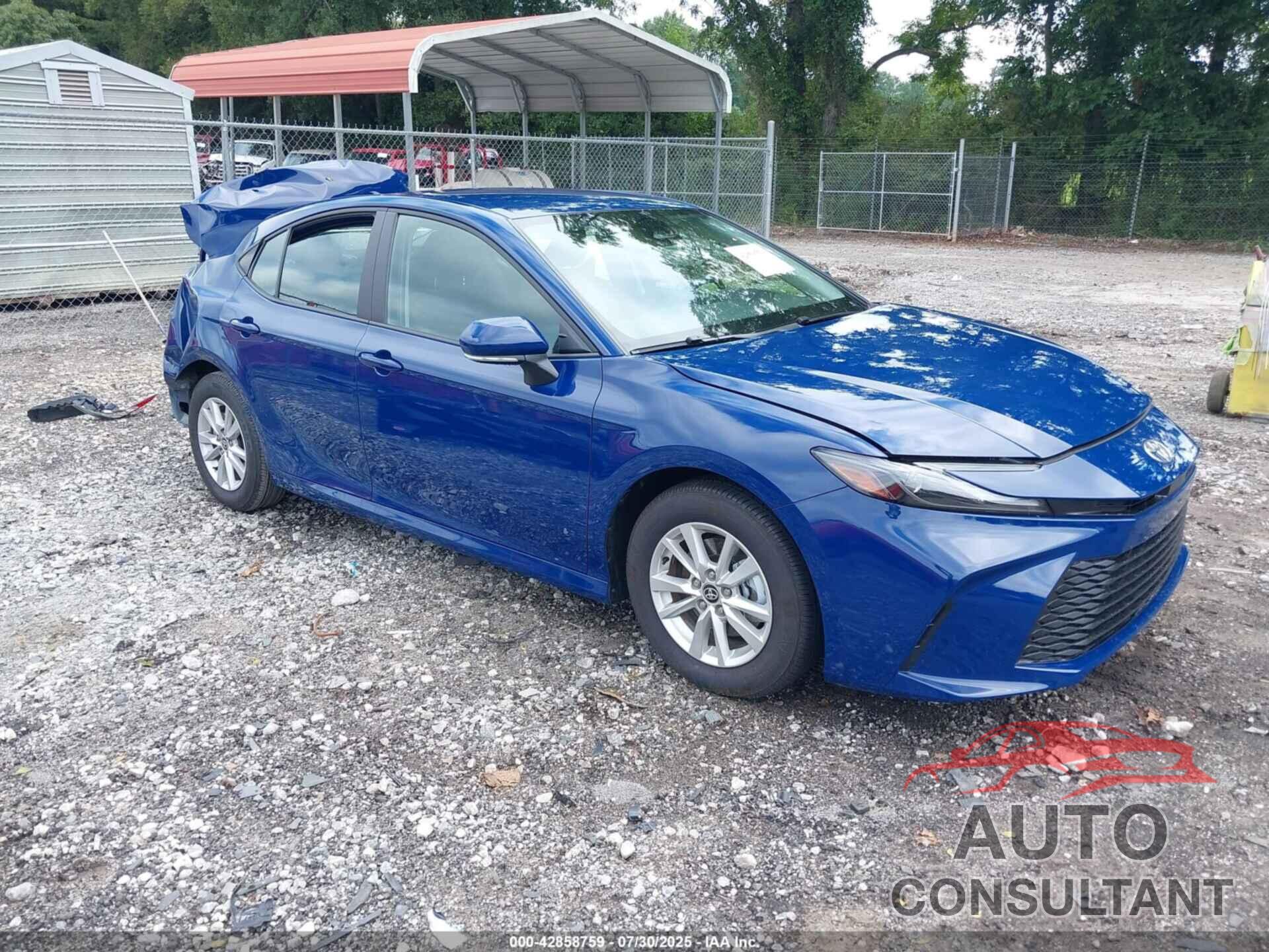 TOYOTA CAMRY 2025 - 4T1DAACK2SU107494