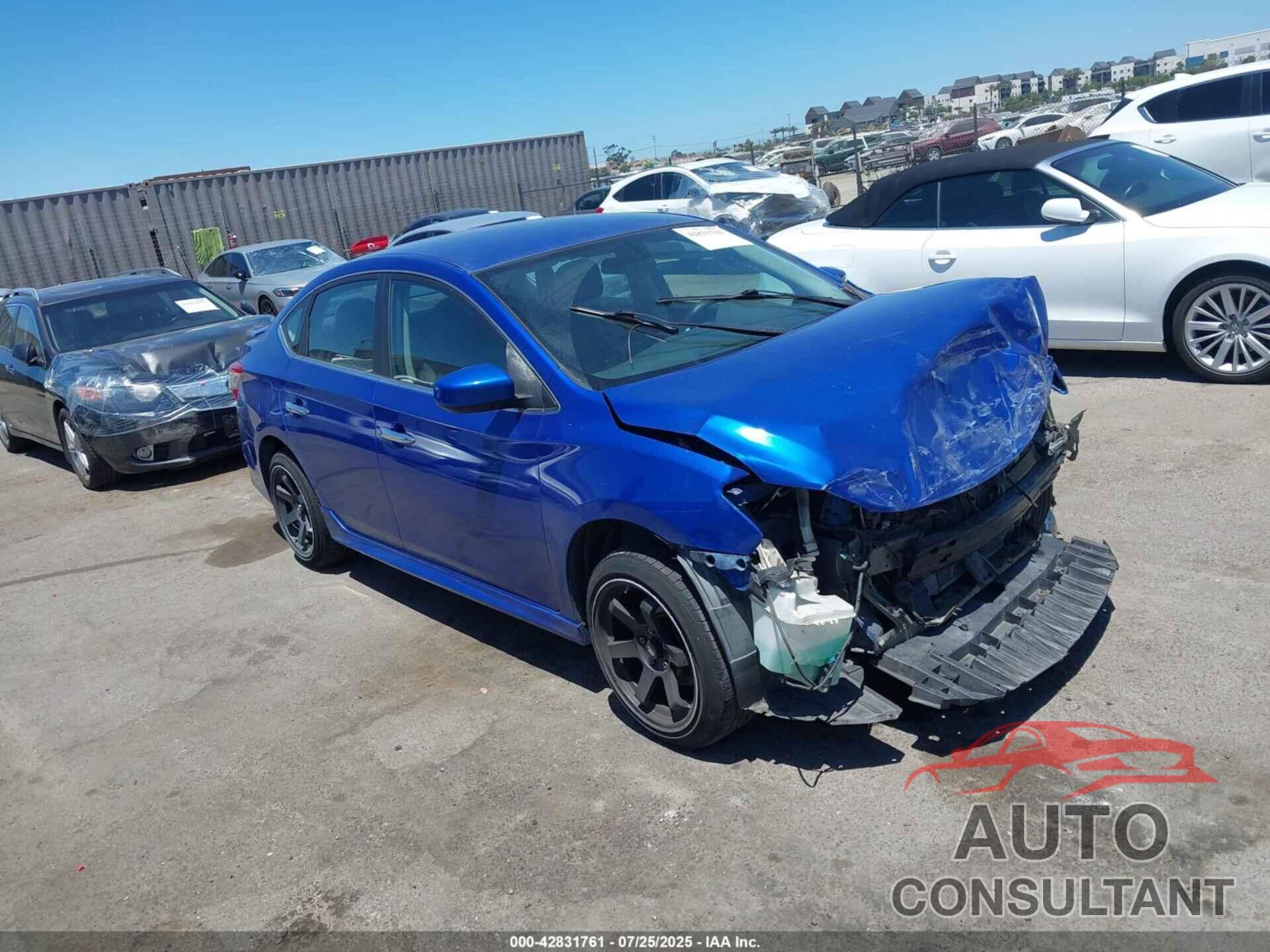NISSAN SENTRA 2014 - 3N1AB7AP3EY316057