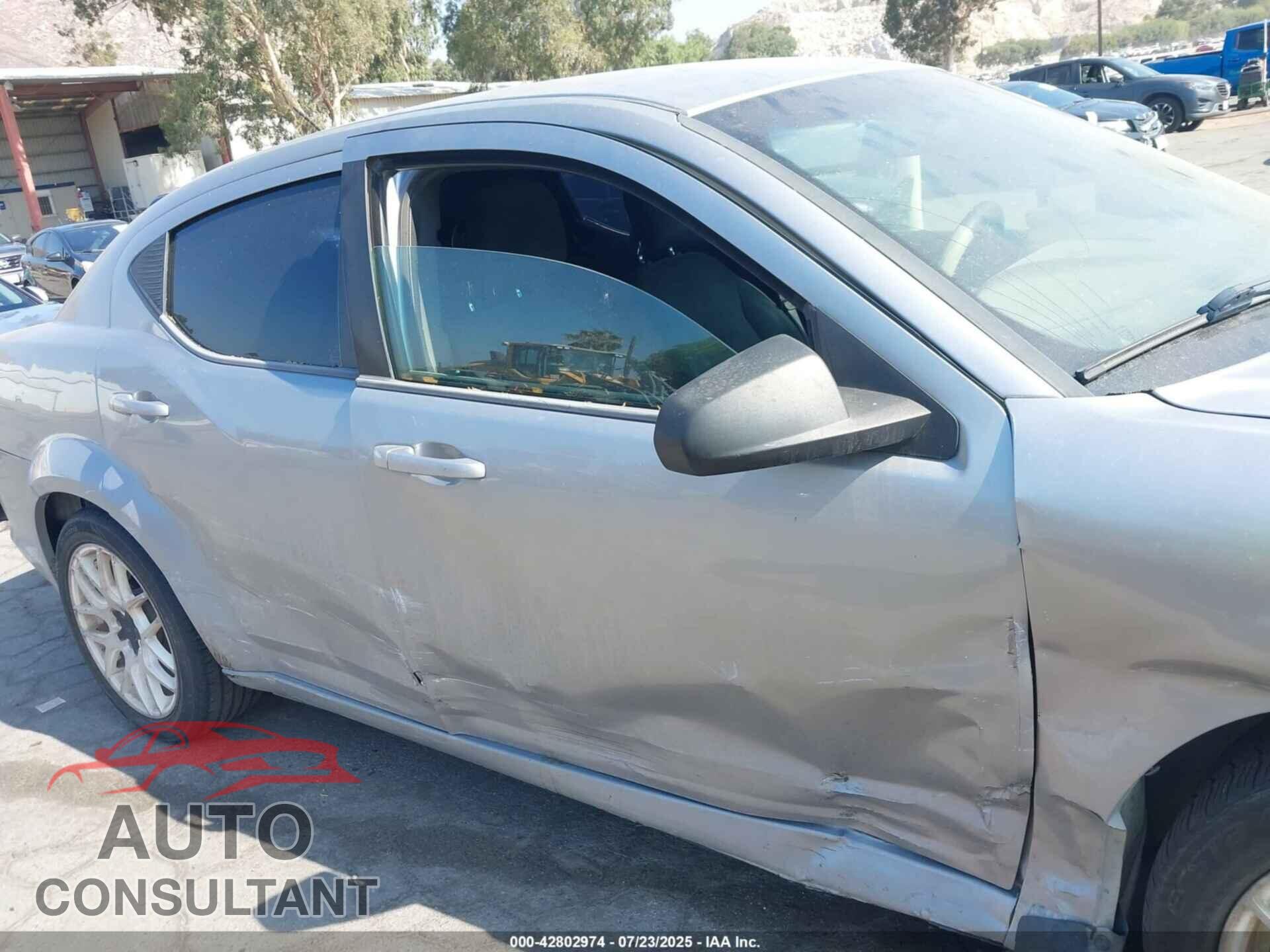DODGE AVENGER 2013 - 1C3CDZAB1DN658042