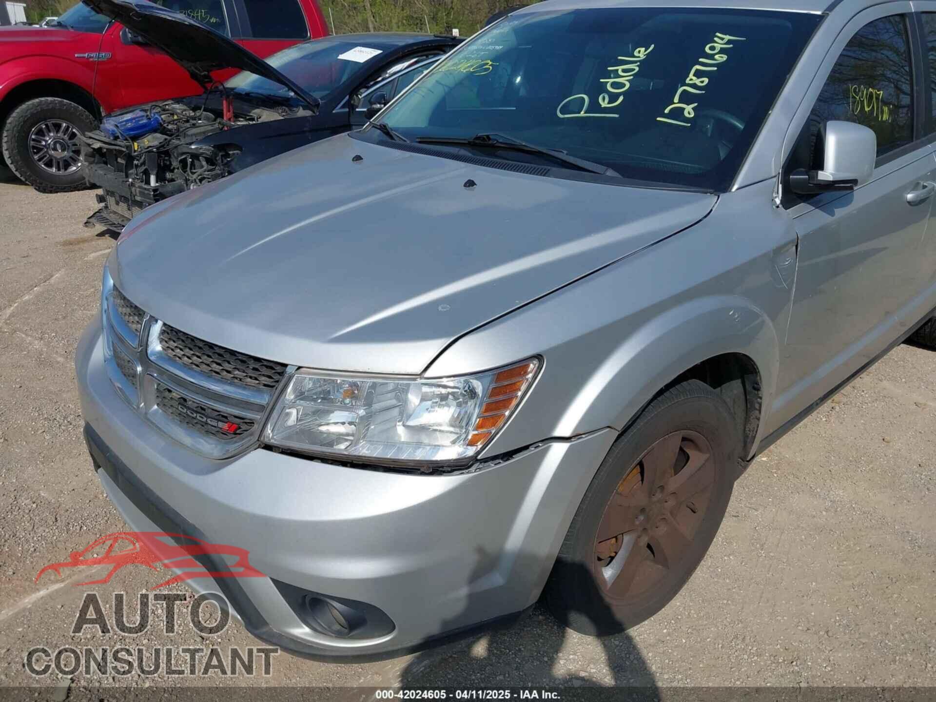 DODGE JOURNEY 2012 - 3C4PDDBG0CT205989