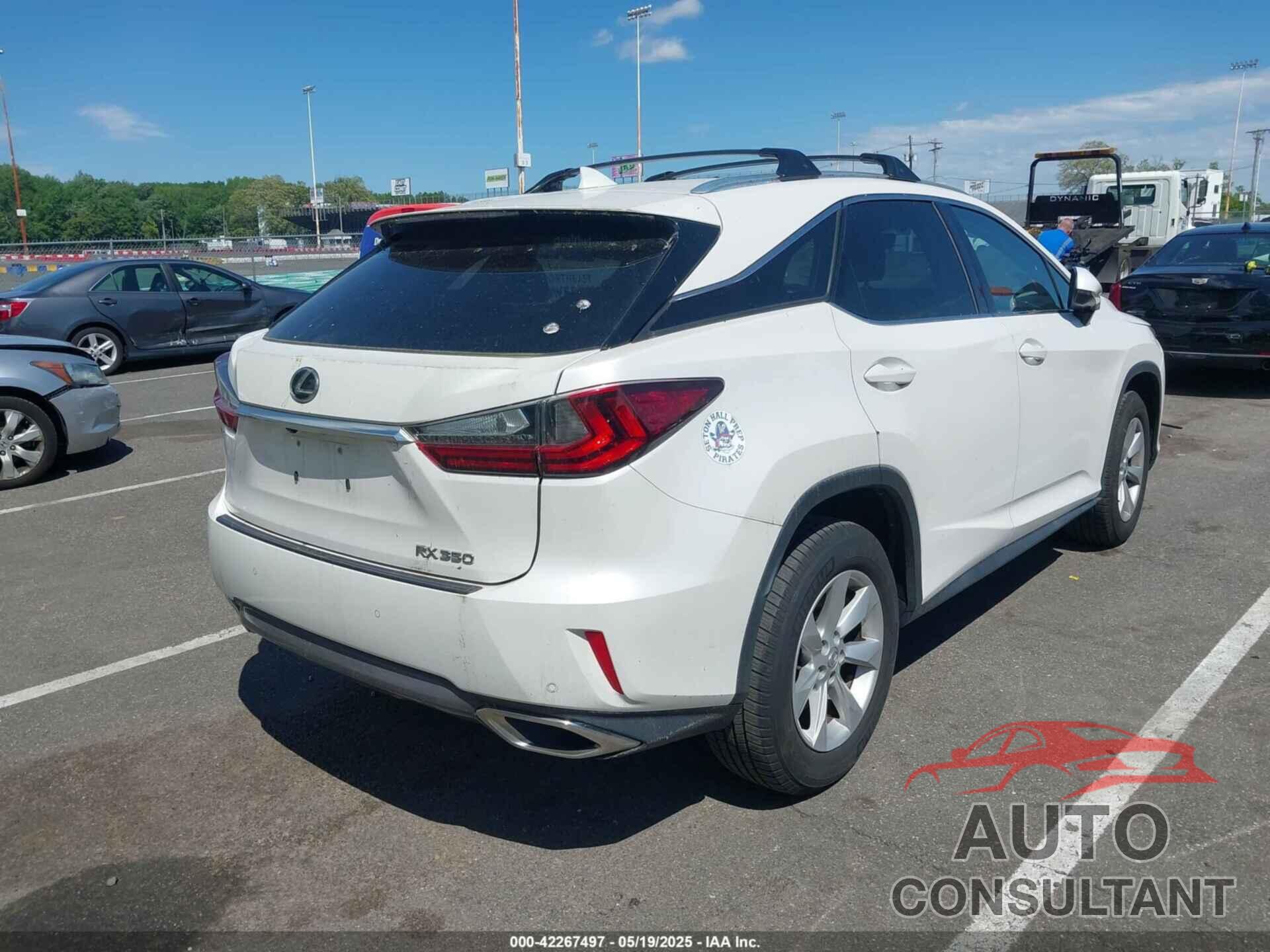 LEXUS RX 2016 - 2T2BZMCA1GC018531