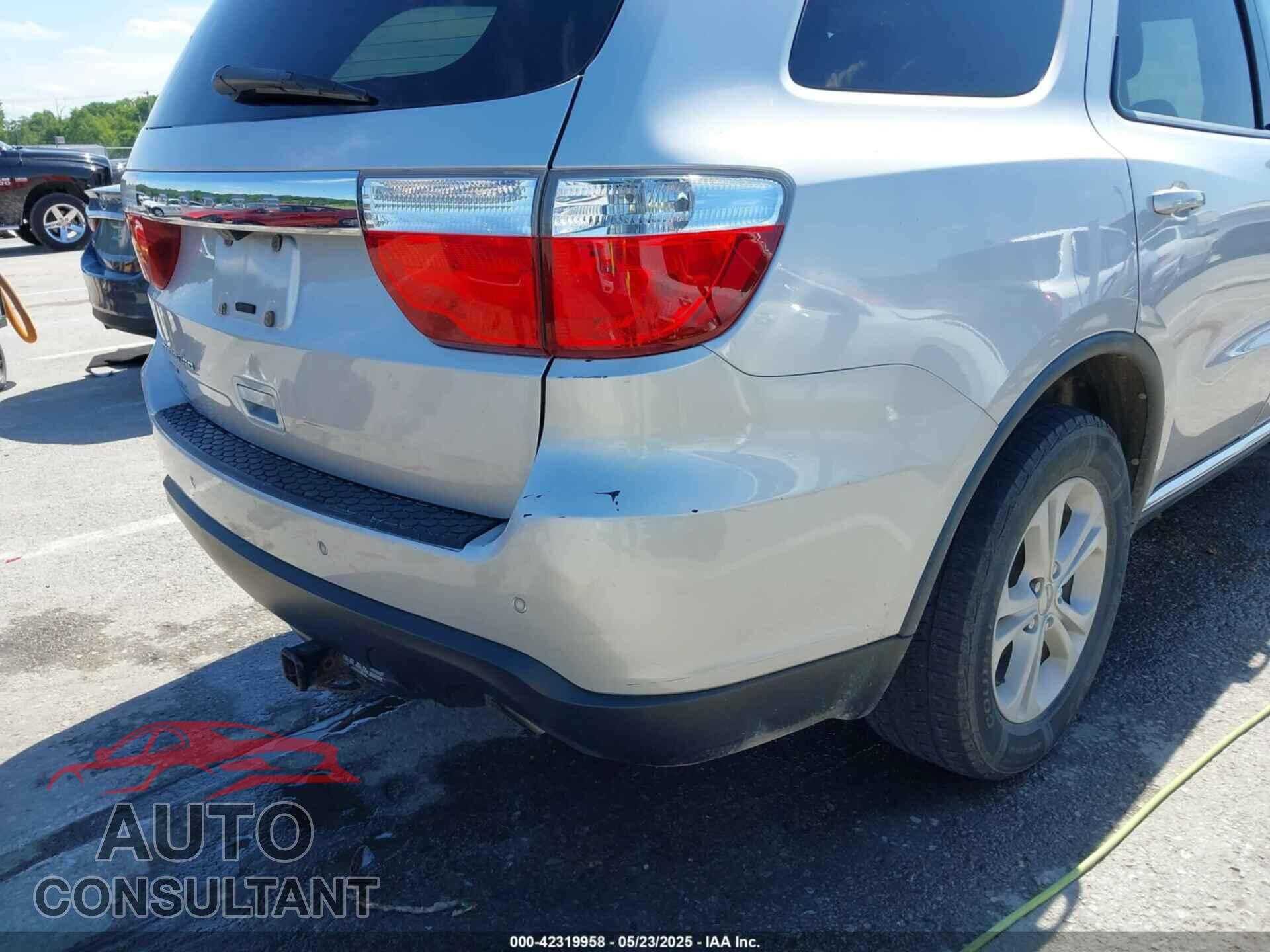DODGE DURANGO 2011 - 1D4RE2GG2BC720590