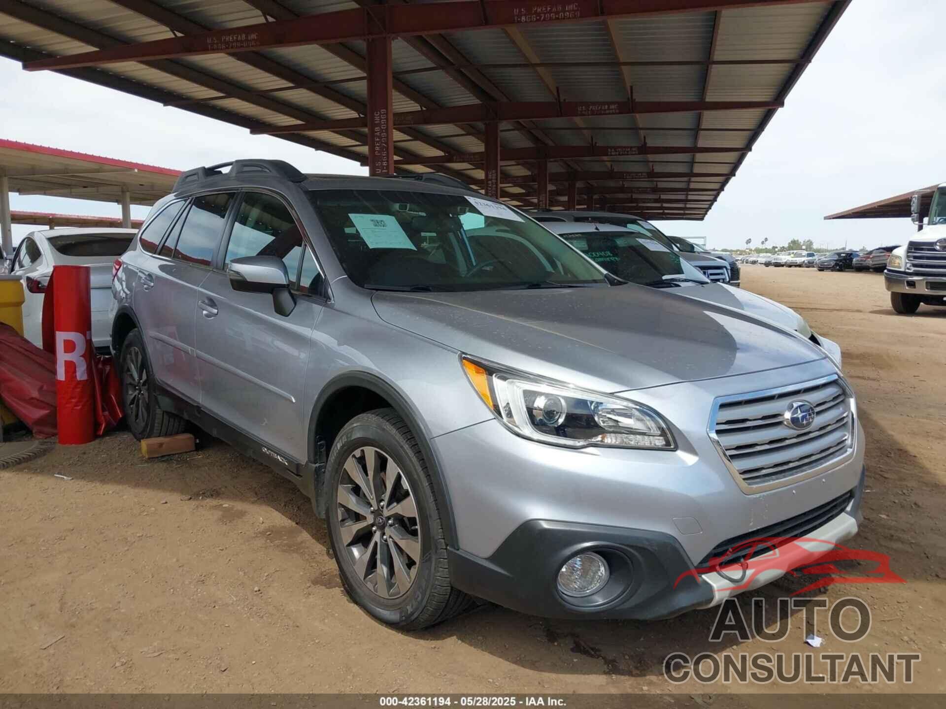 SUBARU OUTBACK 2015 - 4S4BSBNCXF3236921
