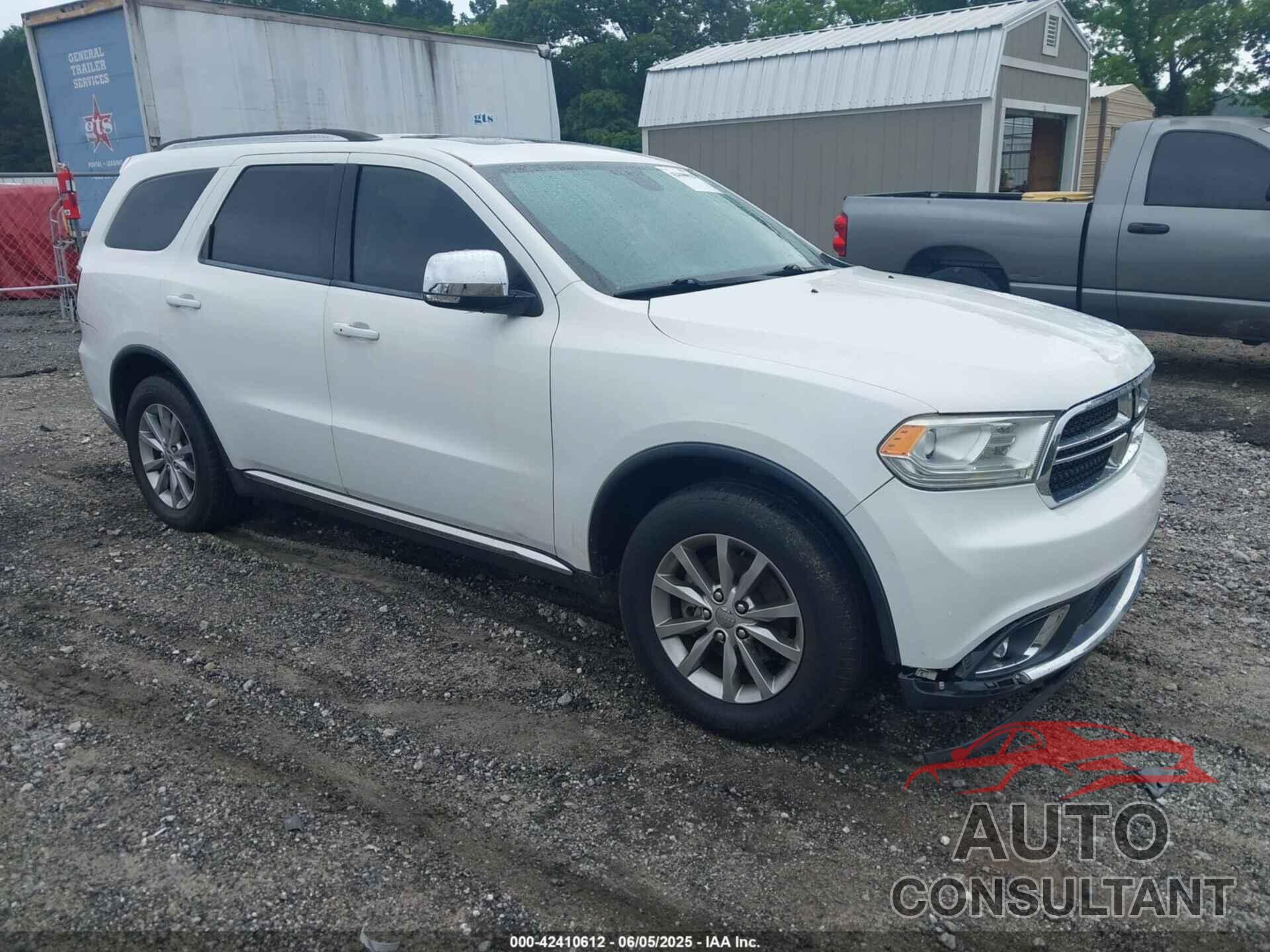 DODGE DURANGO 2016 - 1C4RDHAG2GC330995