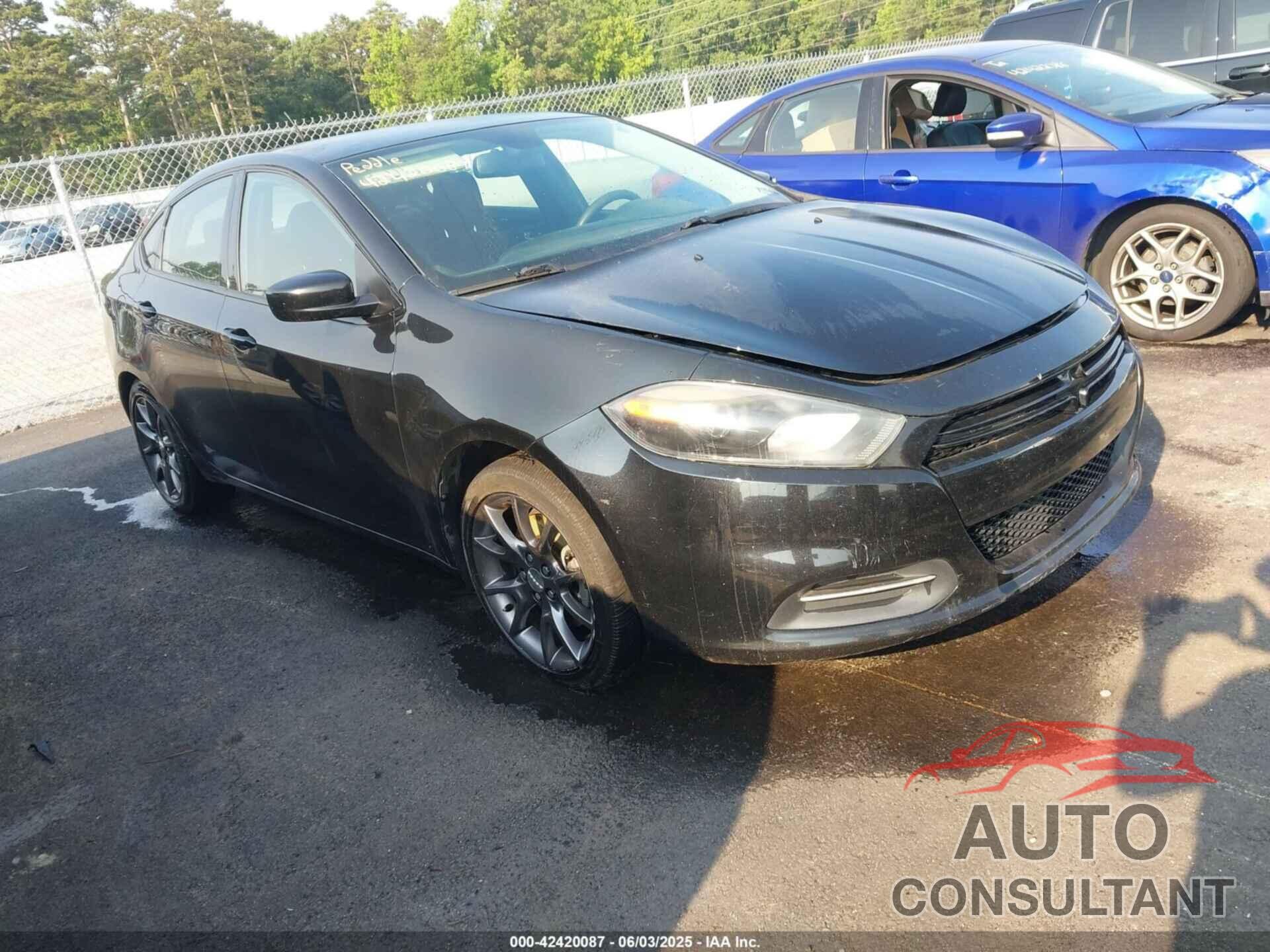 DODGE DART 2016 - 1C3CDFAA1GD643718