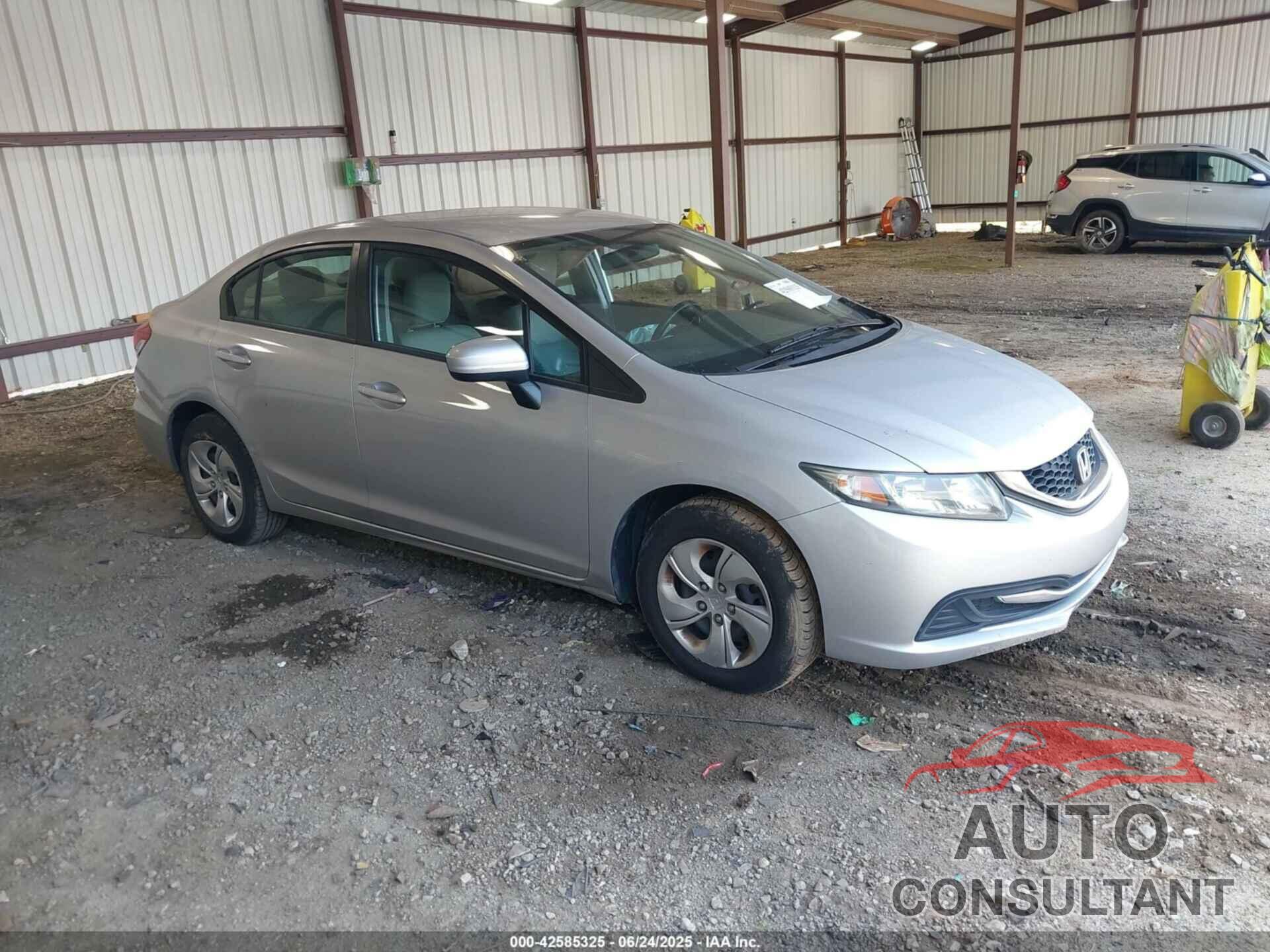 HONDA CIVIC 2014 - 19XFB2F58EE077183