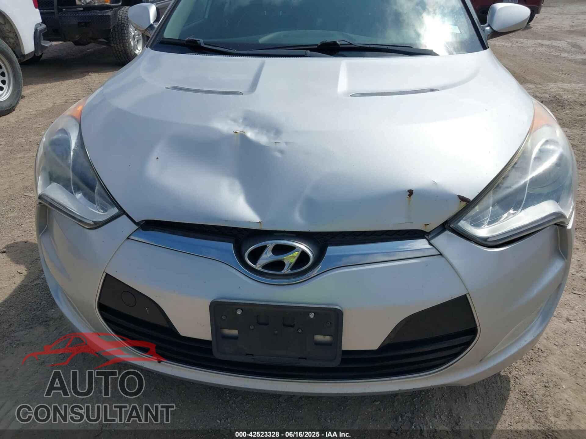 HYUNDAI VELOSTER 2012 - KMHTC6AD8CU022989