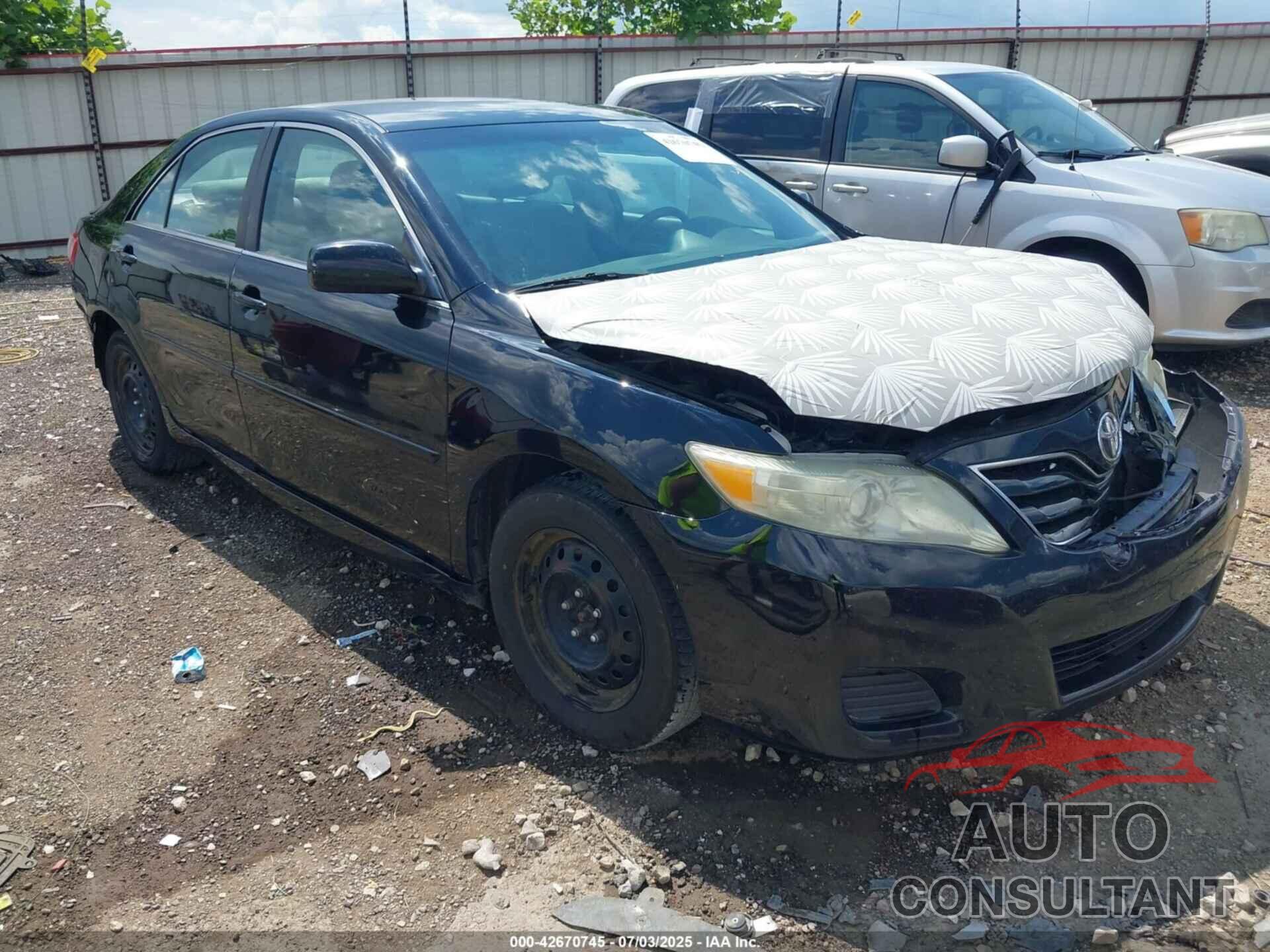 TOYOTA CAMRY 2011 - 4T1BF3EK8BU154188