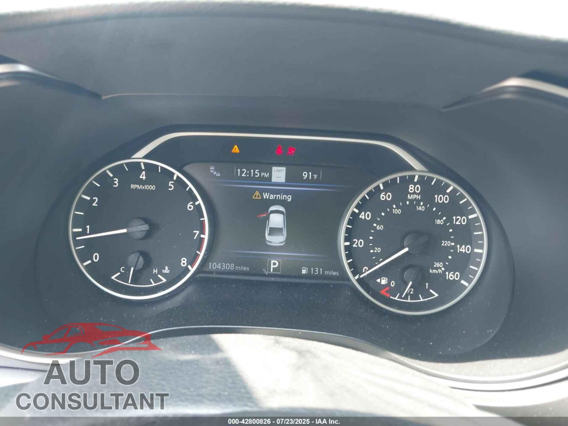NISSAN MAXIMA 2020 - 1N4AA6CVXLC377956