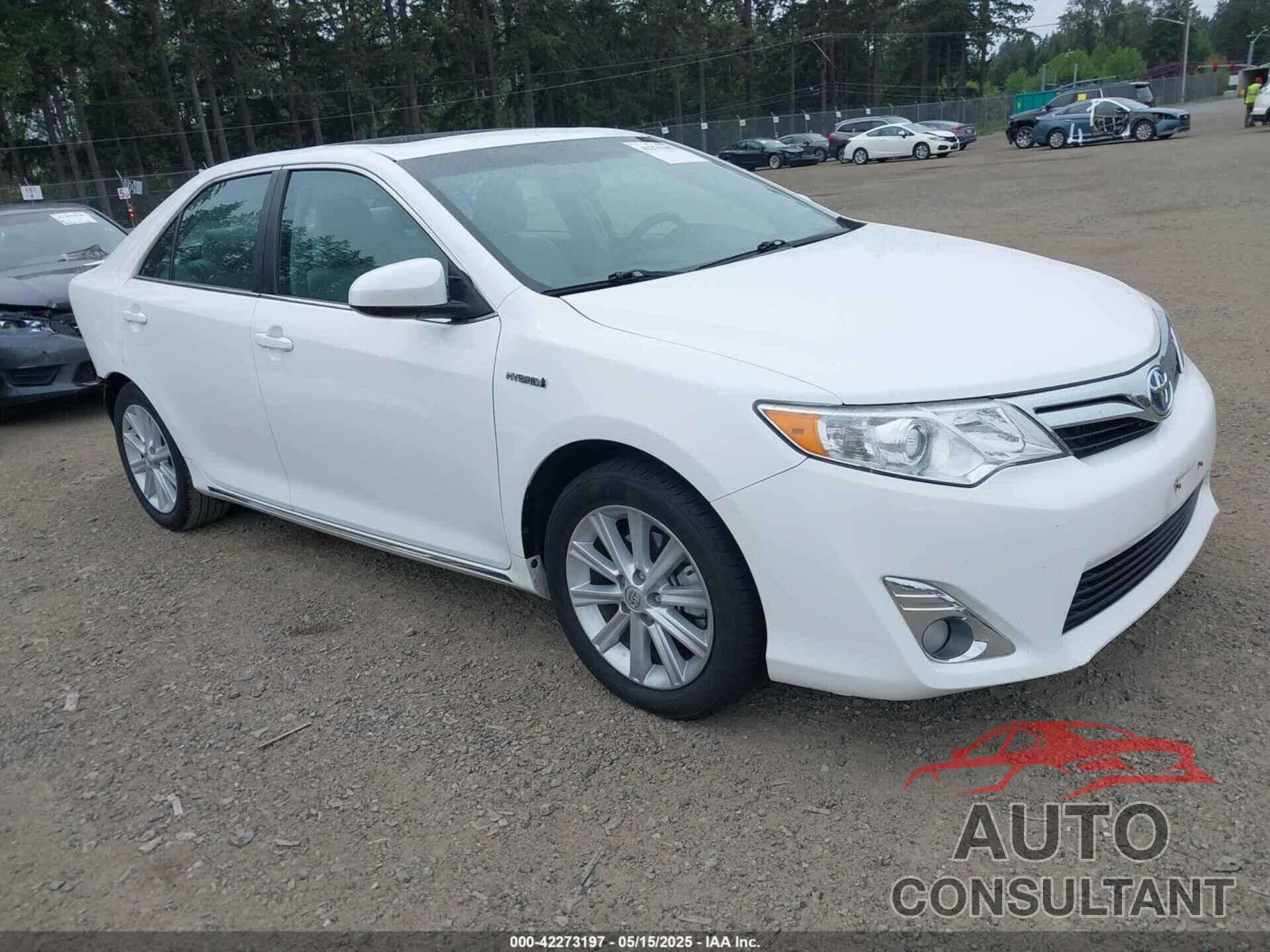 TOYOTA CAMRY 2014 - 4T1BD1FK0EU136281