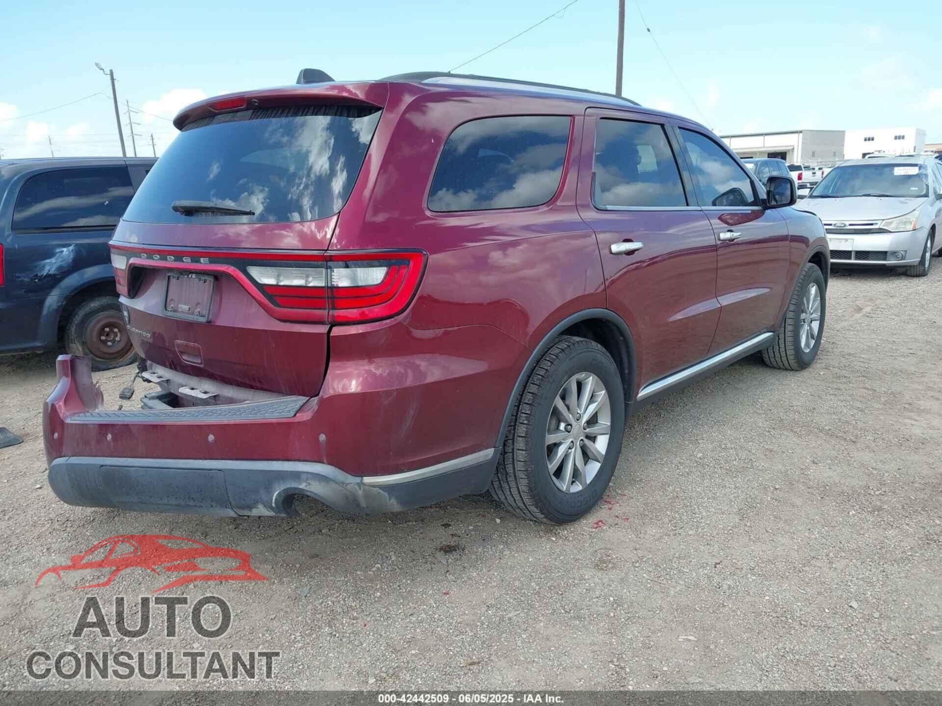 DODGE DURANGO 2017 - 1C4RDHAGXHC774613