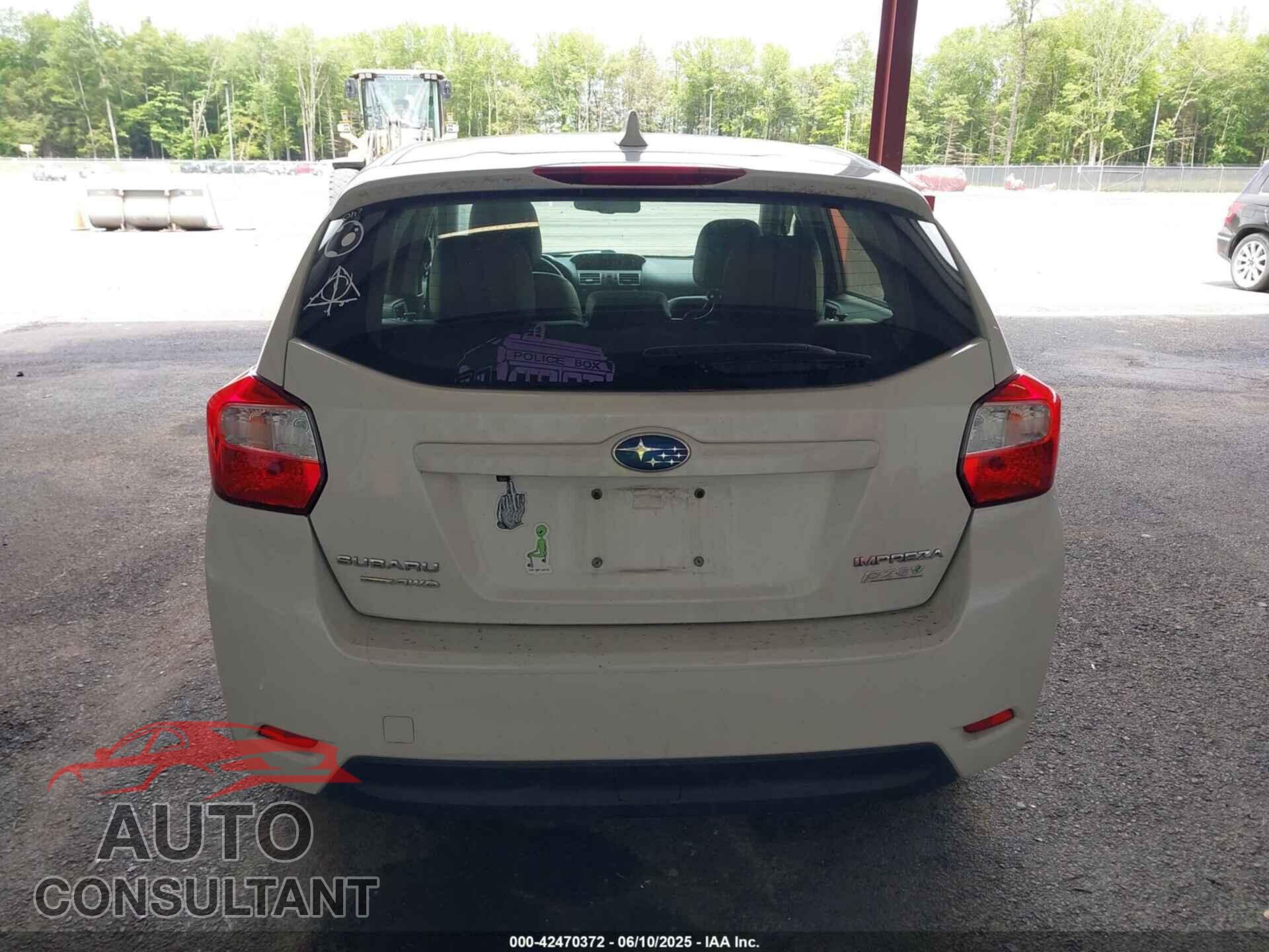 SUBARU IMPREZA 2016 - JF1GPAK60G8335486