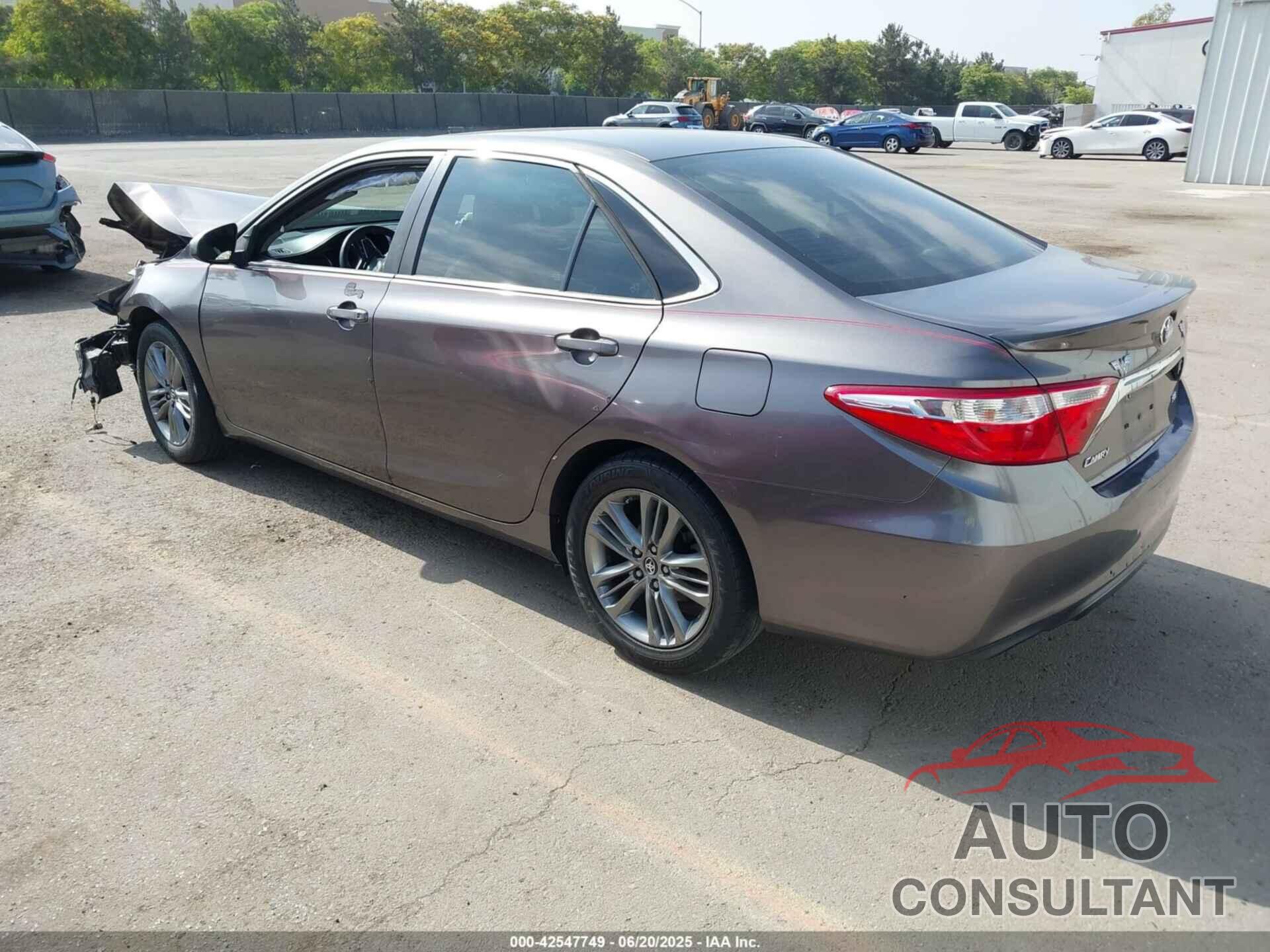 TOYOTA CAMRY 2017 - 4T1BF1FK4HU442060