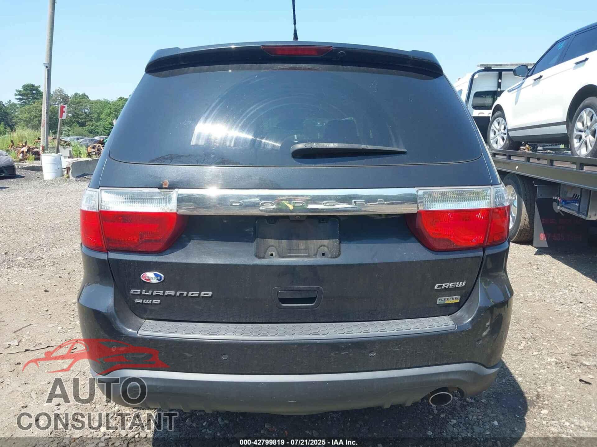 DODGE DURANGO 2011 - 1D4RE4GG9BC680116