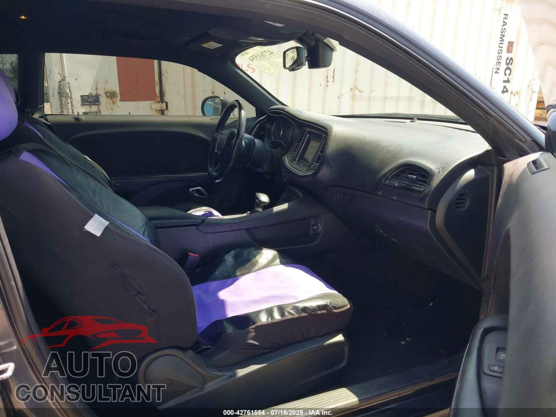 DODGE CHALLENGER 2018 - 2C3CDZAG1JH246381