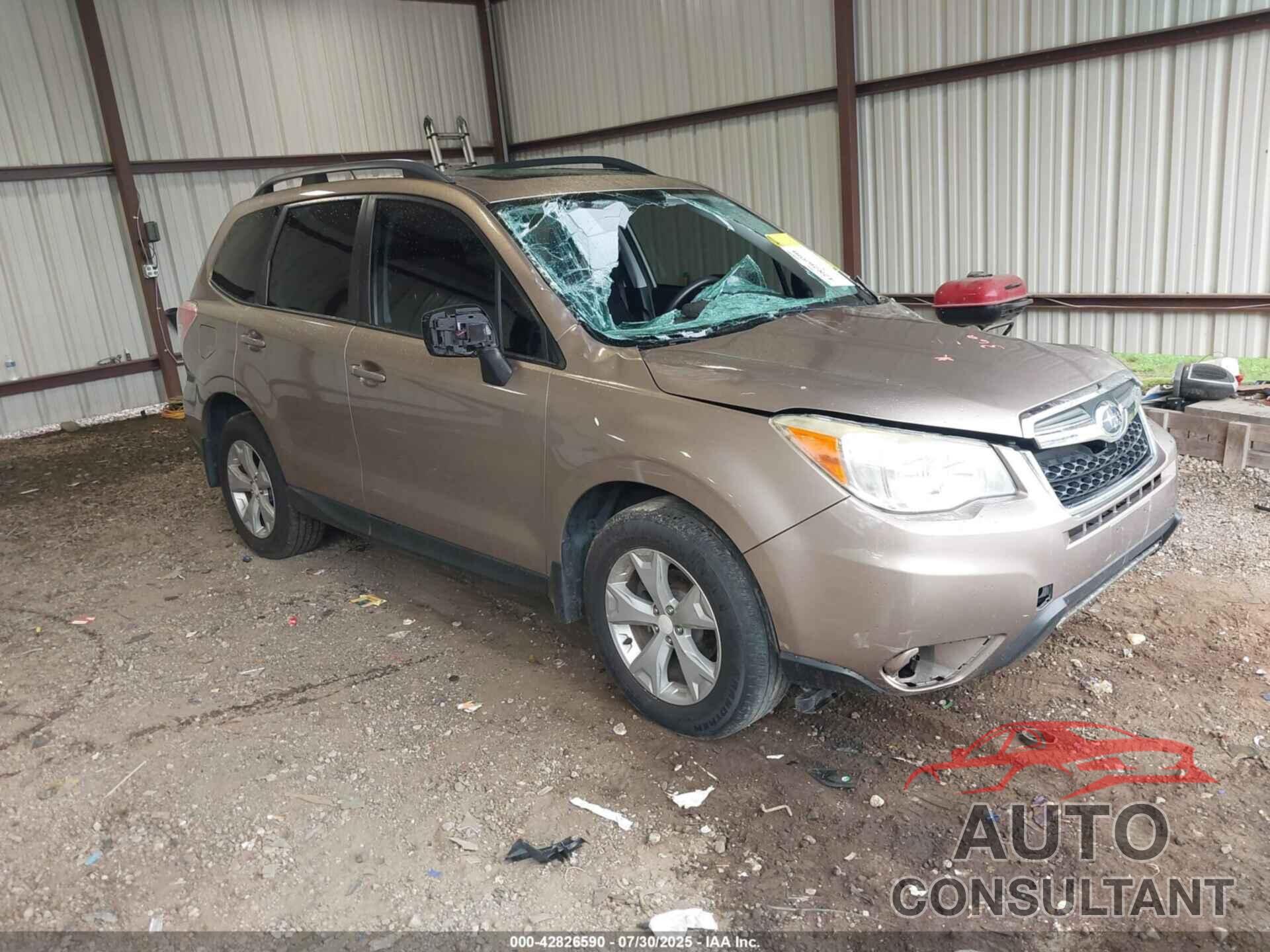 SUBARU FORESTER 2015 - JF2SJADC0FH496414