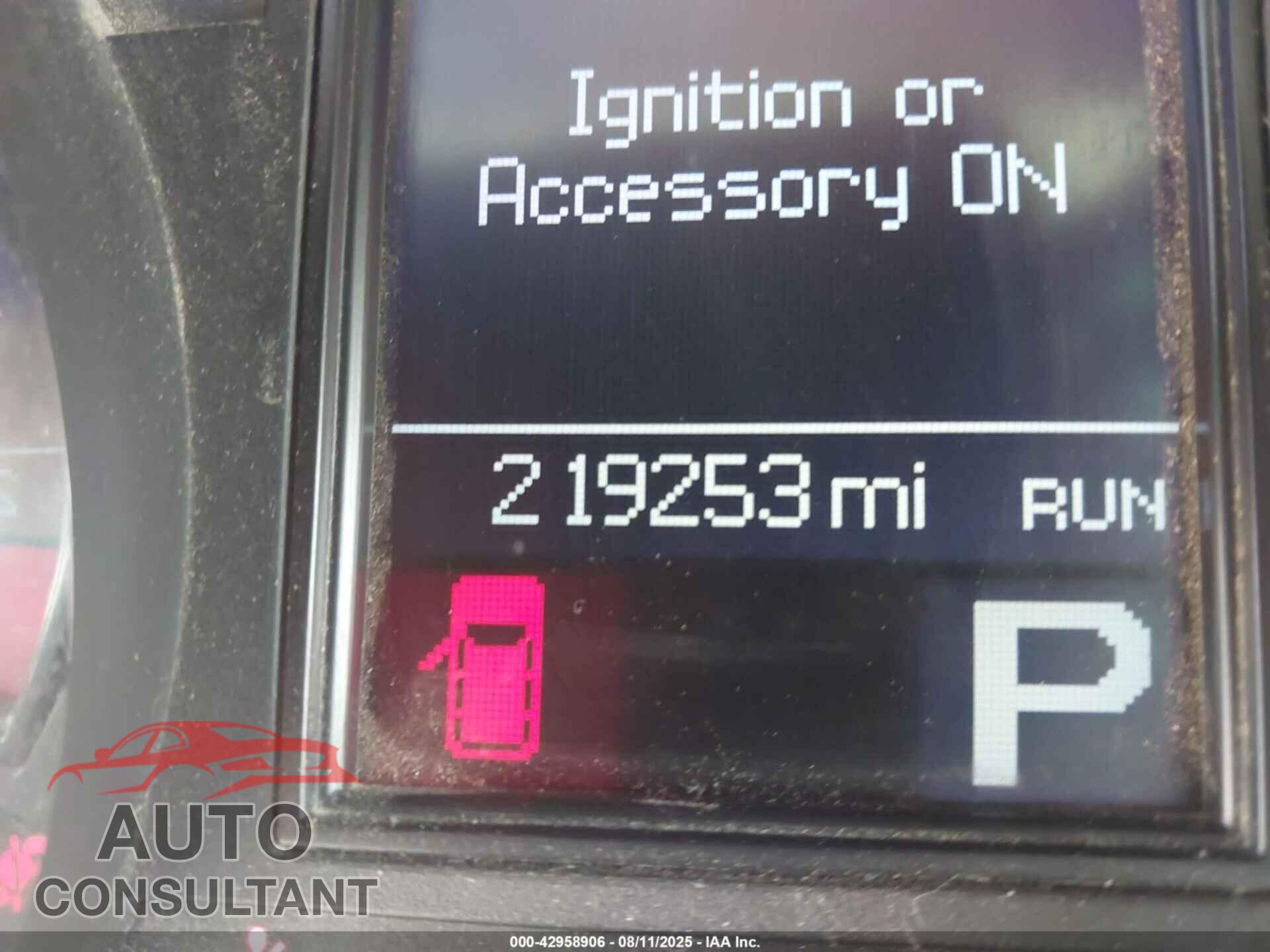 DODGE DURANGO 2011 - 1D4SE5GT4BC604548