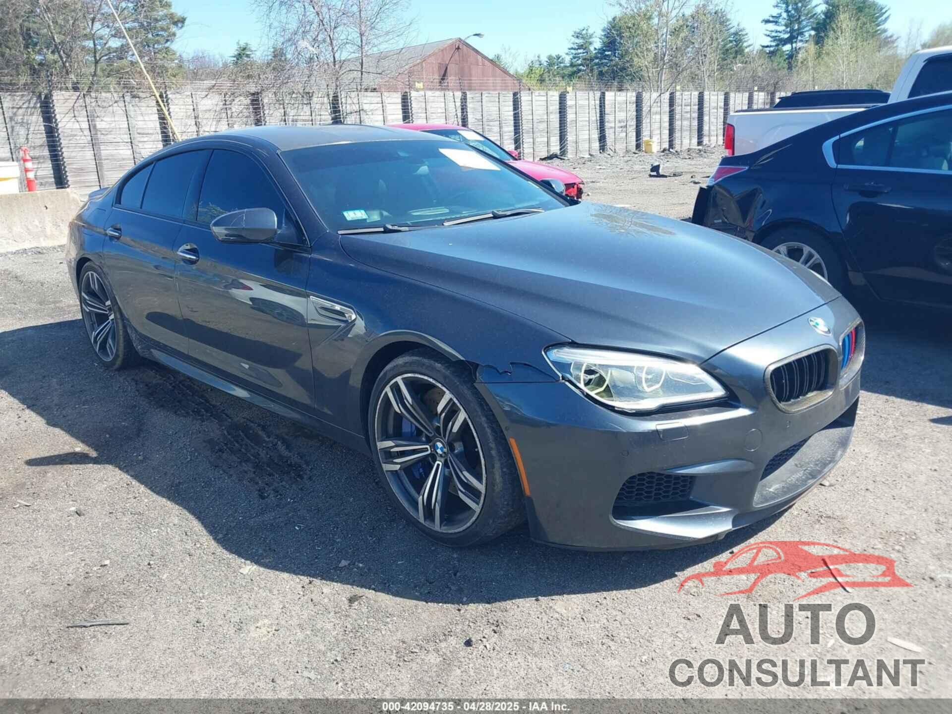 BMW M6 GRAN COUPE 2016 - WBS6E9C59GGF92552