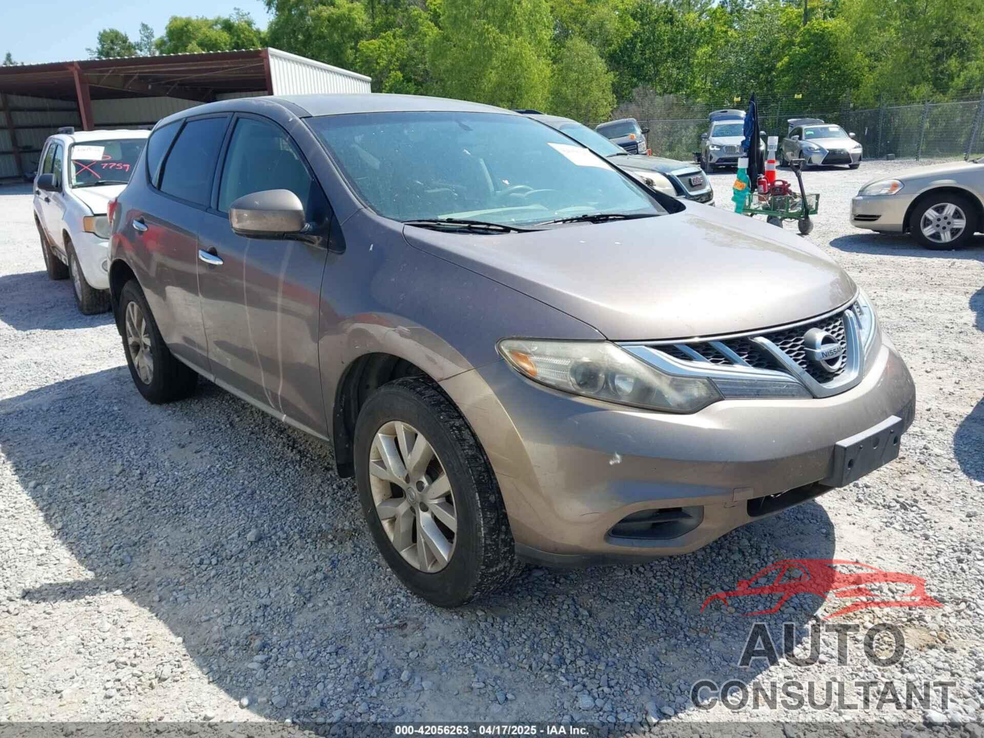 NISSAN MURANO 2013 - JN8AZ1MU7DW210986