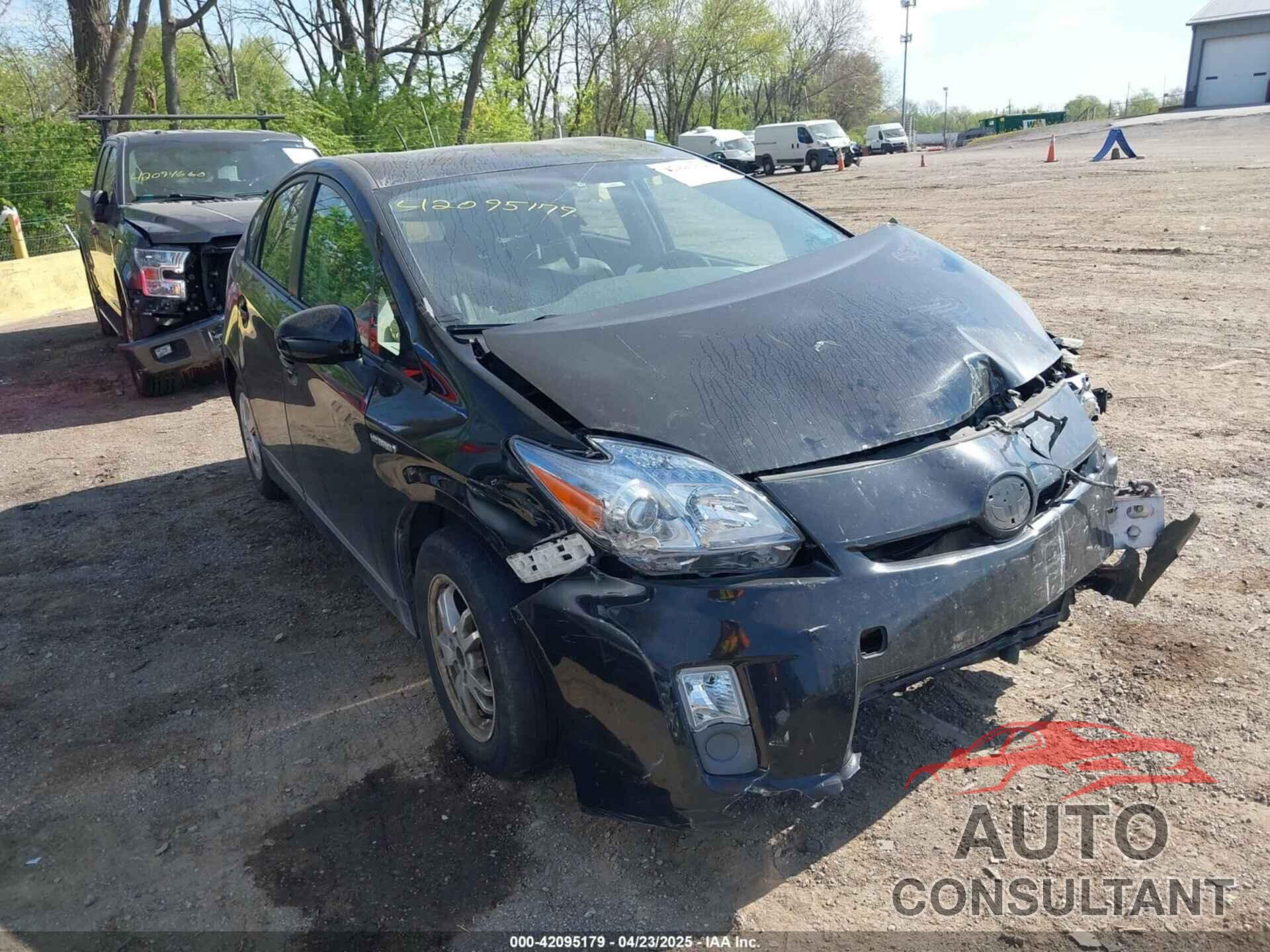 TOYOTA PRIUS 2011 - JTDKN3DU7B0295870