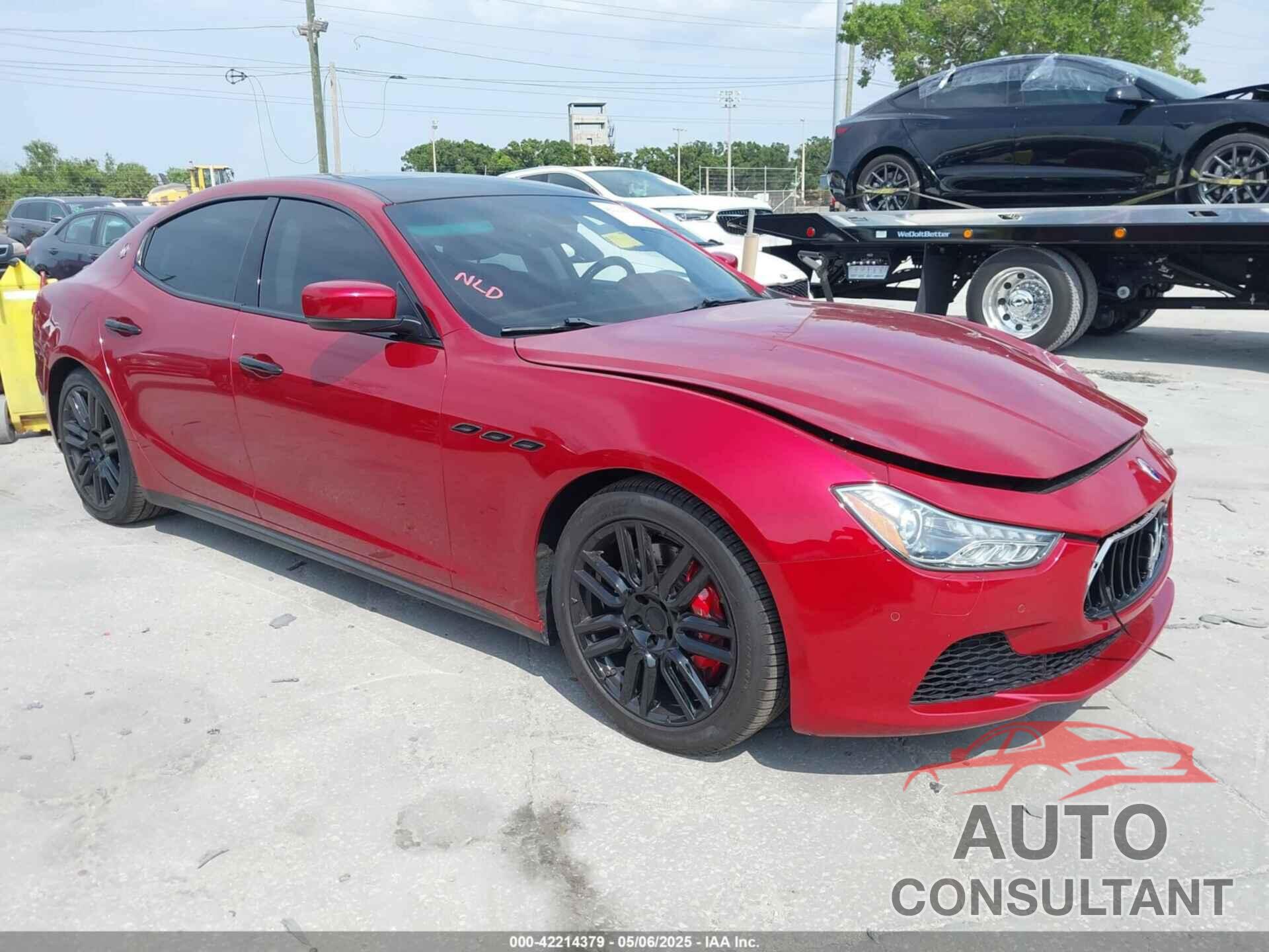 MASERATI GHIBLI 2015 - ZAM57RTA2F1143248