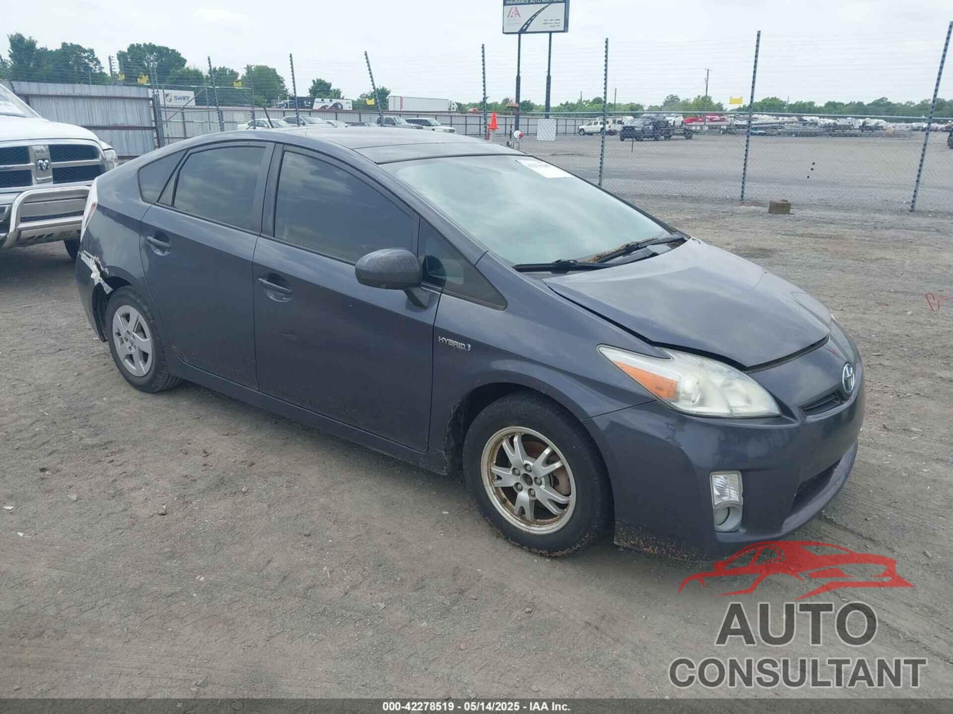 TOYOTA PRIUS 2011 - JTDKN3DU8B0317813