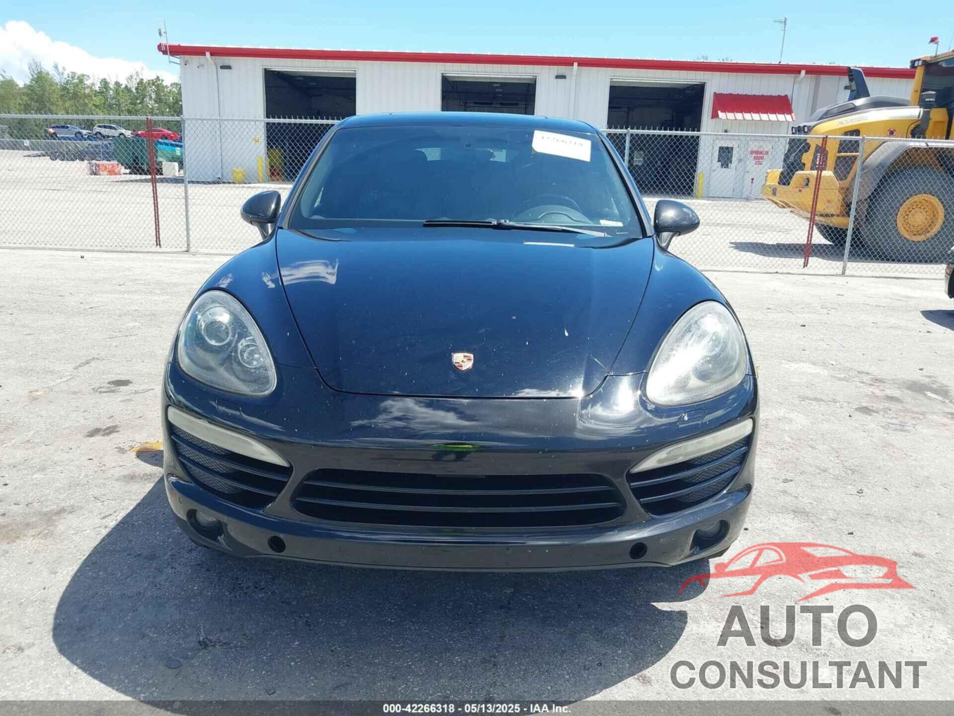 PORSCHE CAYENNE 2012 - WP1AA2A21CLA02418