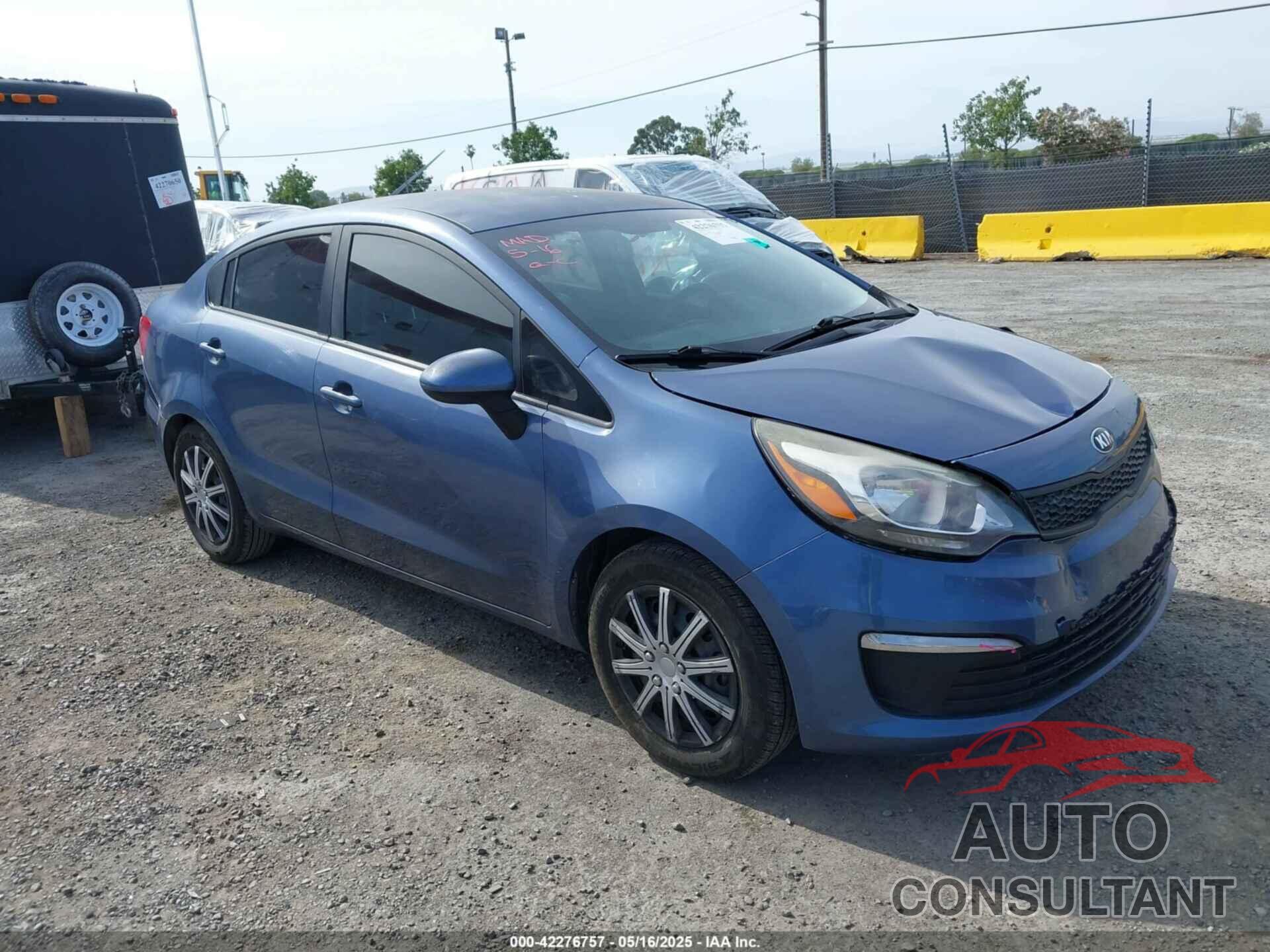 KIA RIO 2016 - KNADM4A35G6544598