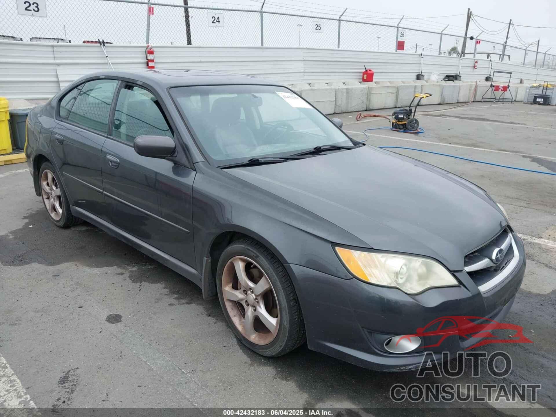 SUBARU LEGACY 2009 - 4S3BL626297218286