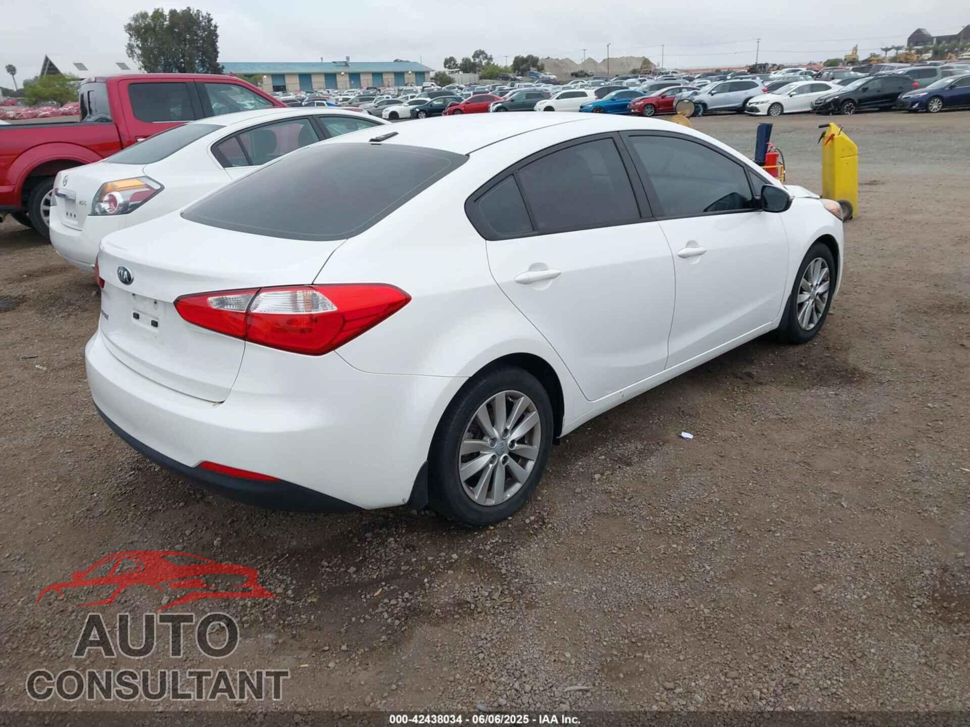 KIA FORTE 2015 - KNAFX4A65F5278143