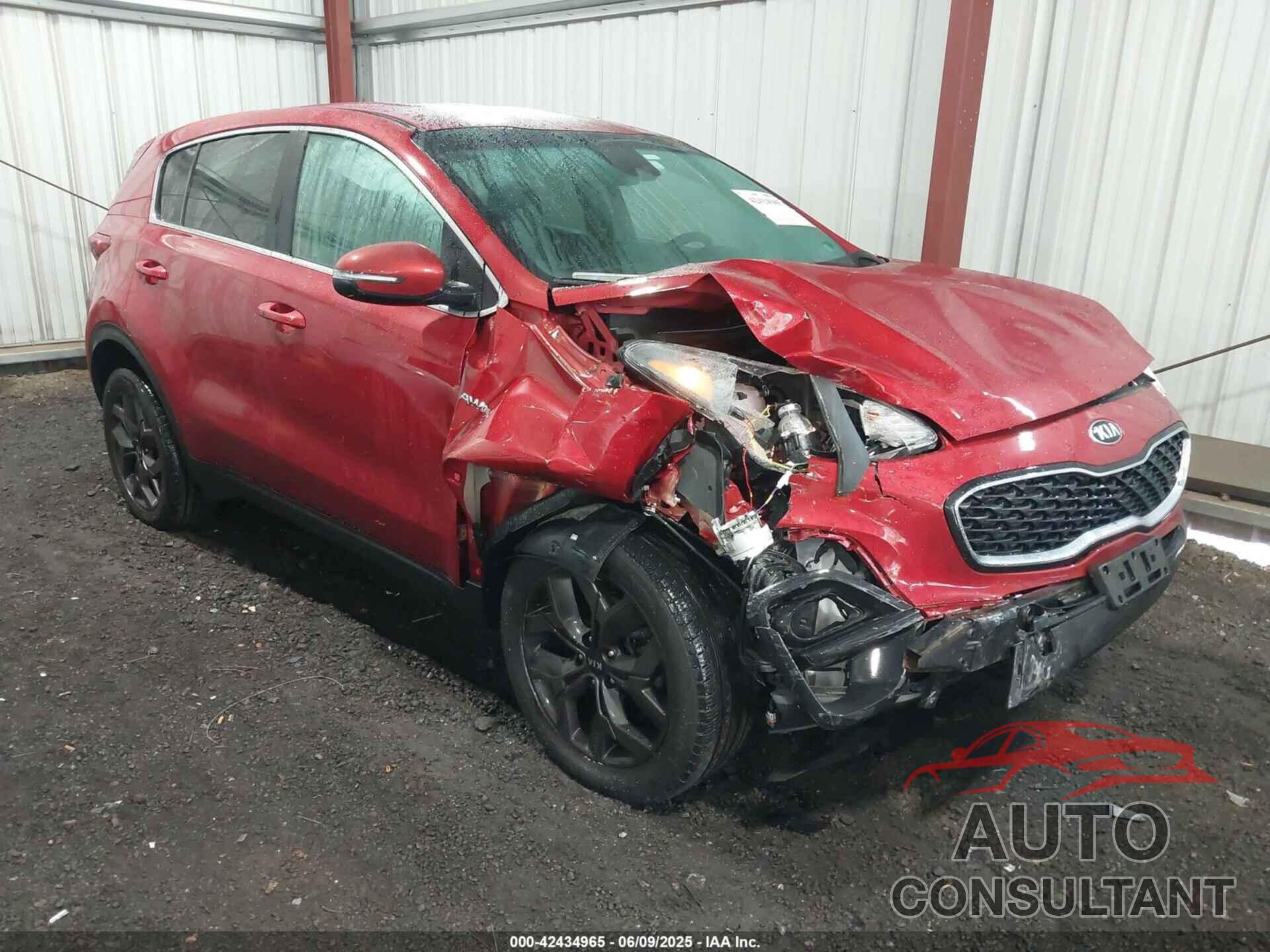 KIA SPORTAGE 2022 - KNDPMCAC7N7020497